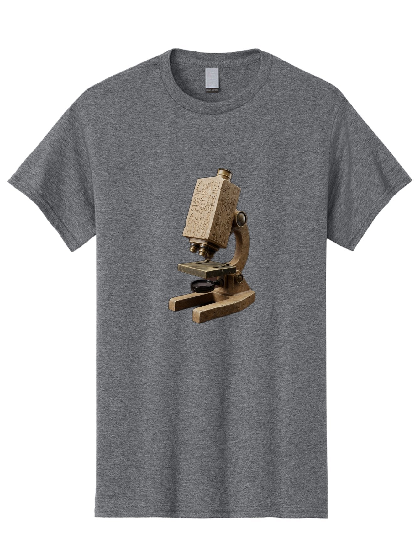Egyptian-Microscope Men'S Graphic Tee, 100% Cotton, Comfortable Casual Summer Wear, Machine Washable, Vintage Camera, Old Camera, Antique Camera, Black Camera, Classic Photography, Photography Equipment, Nostalgic Device, Film Camera, Bam371 6