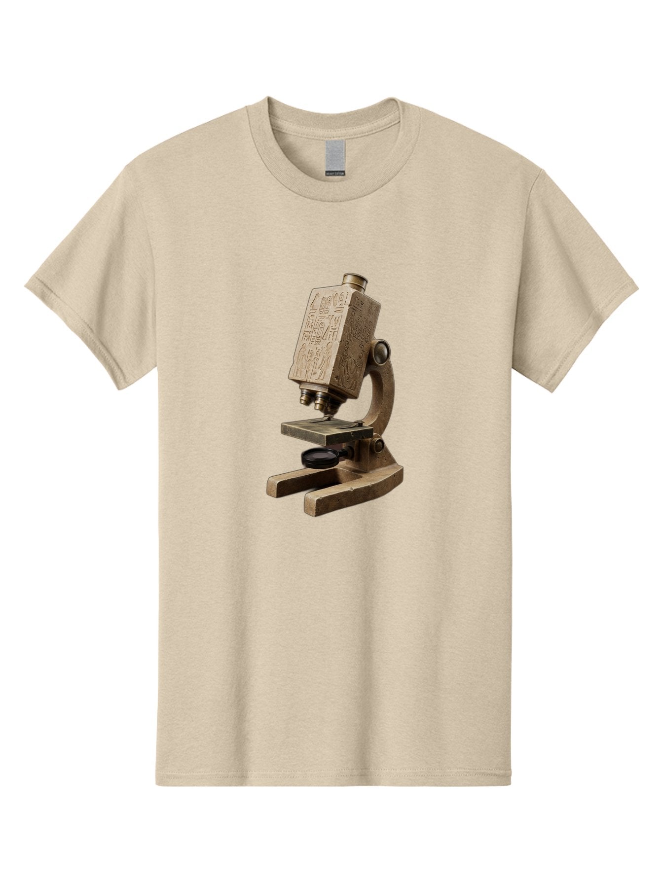 Egyptian-Microscope Men'S Graphic Tee, 100% Cotton, Comfortable Casual Summer Wear, Machine Washable, Vintage Camera, Old Camera, Antique Camera, Black Camera, Classic Photography, Photography Equipment, Nostalgic Device, Film Camera, Bam371
