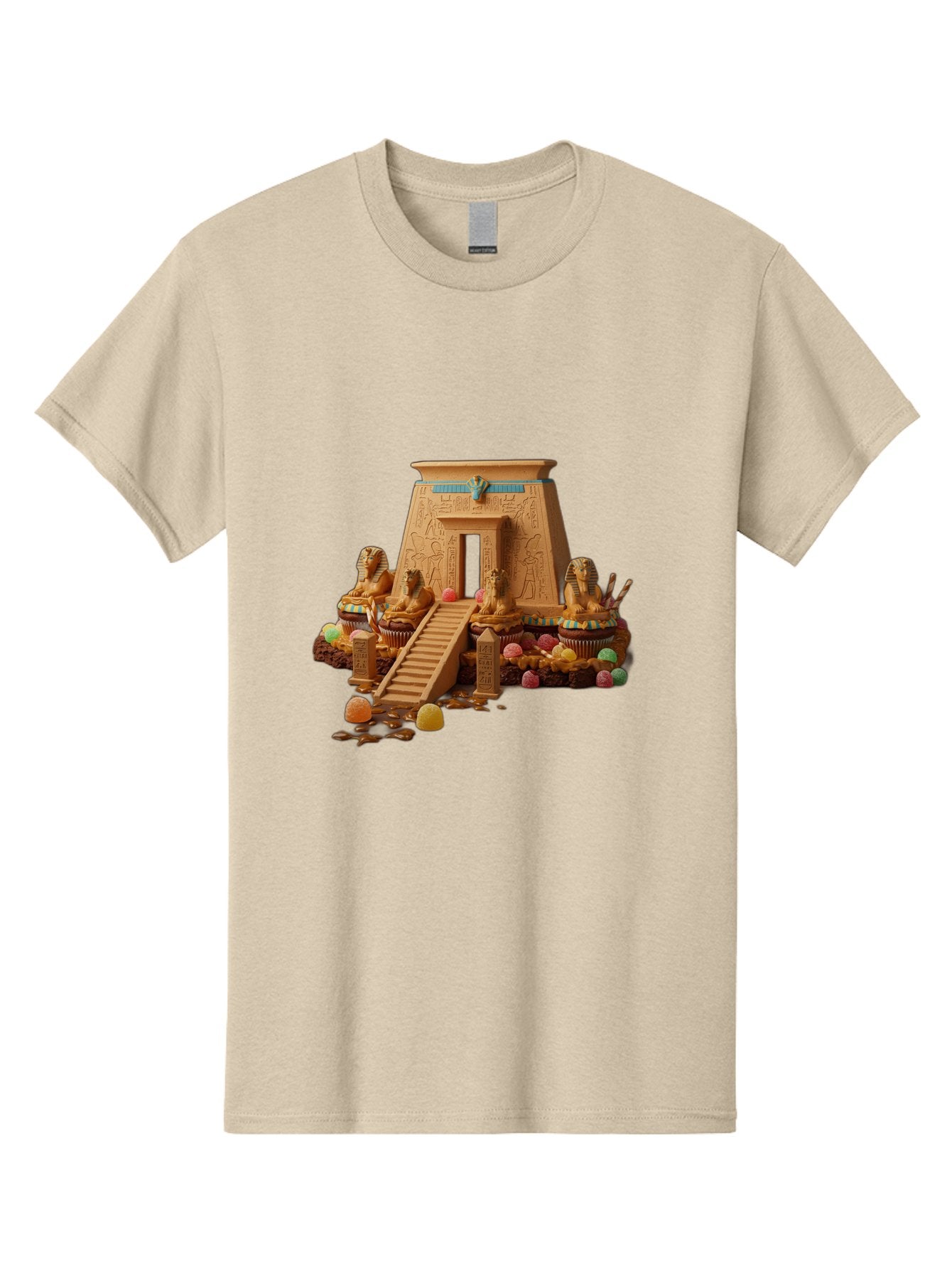 Egyptian-Temple-Cupcake Men'S Graphic Tee, 100% Cotton, Comfortable Casual Summer Wear, Machine Washable, Vintage Camera, Old Camera, Antique Camera, Black Camera, Classic Photography, Photography Equipment, Nostalgic Device, Film Camera, Bam372 11