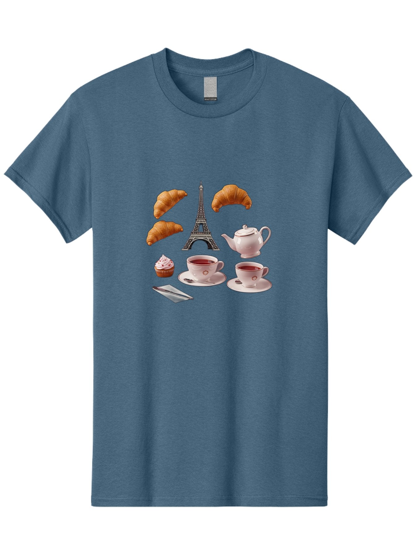 Eiffel-Tower-Tea Men'S Graphic Tee, 100% Cotton, Comfortable Casual Summer Wear, Machine Washable, Vintage Camera, Old Camera, Antique Camera, Black Camera, Classic Photography, Photography Equipment, Nostalgic Device, Film Camera, Camera Art Bam373 9