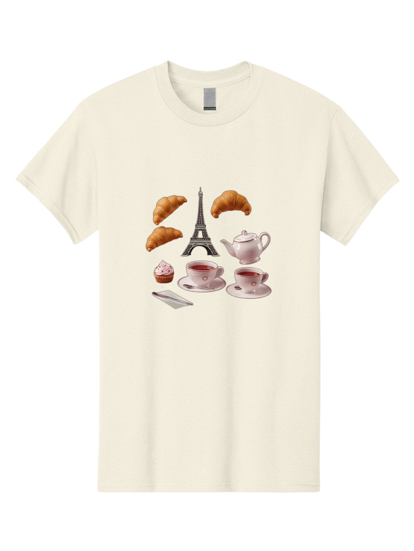 Eiffel-Tower-Tea Men'S Graphic Tee, 100% Cotton, Comfortable Casual Summer Wear, Machine Washable, Vintage Camera, Old Camera, Antique Camera, Black Camera, Classic Photography, Photography Equipment, Nostalgic Device, Film Camera, Camera Art Bam373 15