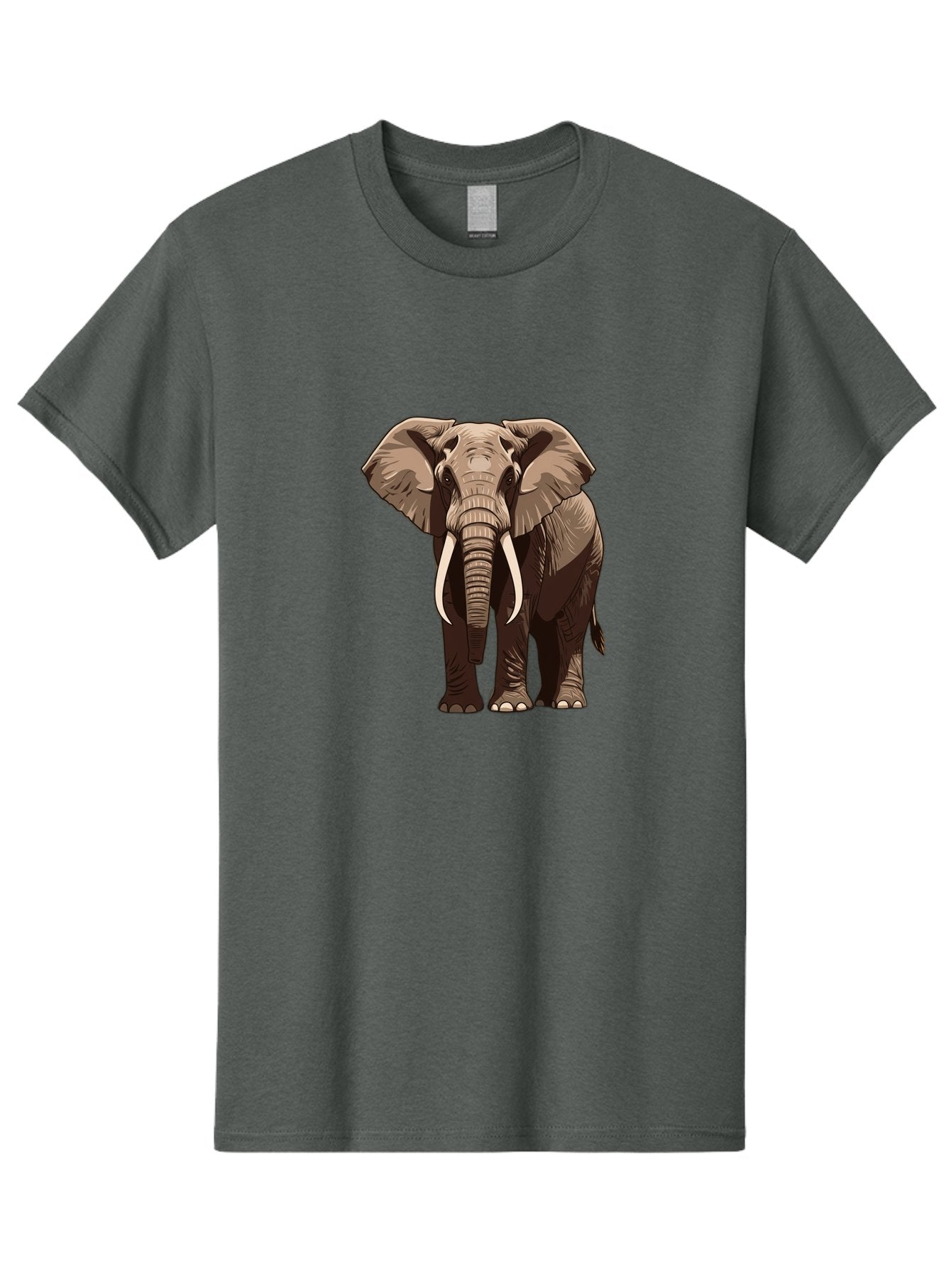 Elephant Men'S Graphic Tee, 100% Cotton, Comfortable Casual Summer Wear, Machine Washable, Vintage Camera, Old Camera, Antique Camera, Black Camera, Classic Photography, Photography Equipment, Nostalgic Device, Film Camera, Camera Art Bam375 5