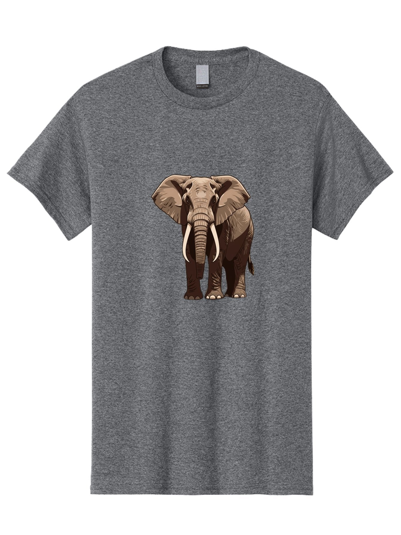 Elephant Men'S Graphic Tee, 100% Cotton, Comfortable Casual Summer Wear, Machine Washable, Vintage Camera, Old Camera, Antique Camera, Black Camera, Classic Photography, Photography Equipment, Nostalgic Device, Film Camera, Camera Art Bam375