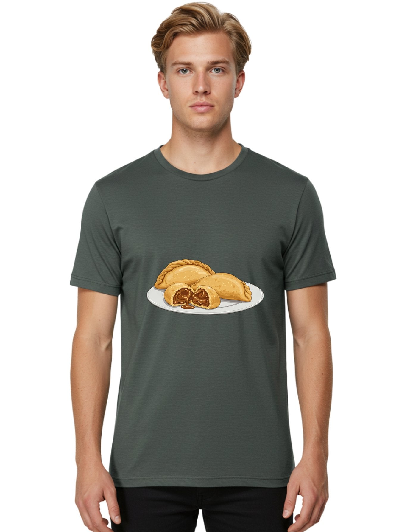 Empanadas-On-Plate Men'S Graphic Tee, 100% Cotton, Comfortable Casual Summer Wear, Machine Washable, Vintage Camera, Old Camera, Antique Camera, Black Camera, Classic Photography, Photography Equipment, Nostalgic Device, Film Camera, Bam379 16