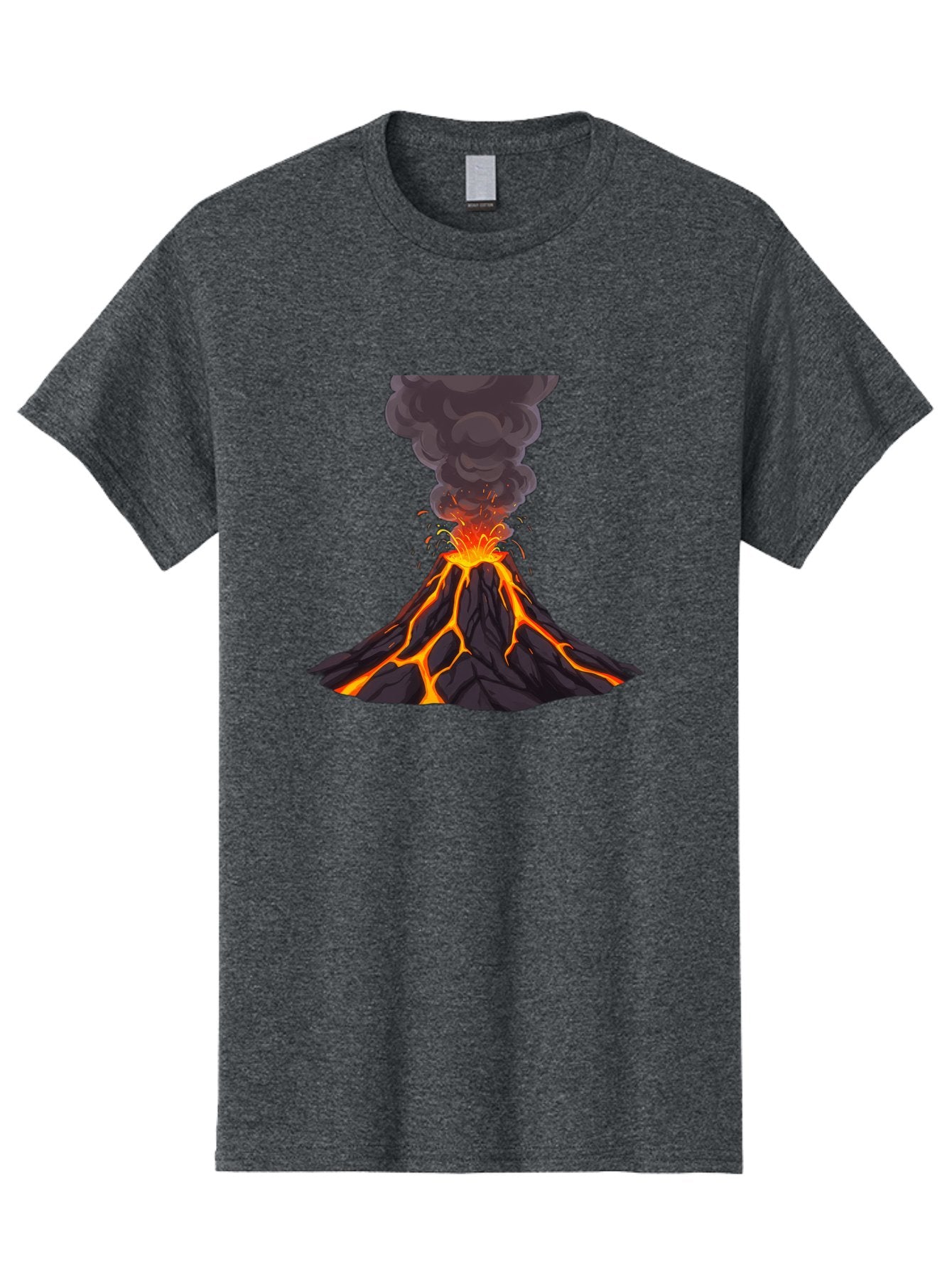 Erupting-Volcano Men'S Graphic Tee, 100% Cotton, Comfortable Casual Summer Wear, Machine Washable, Vintage Camera, Old Camera, Antique Camera, Black Camera, Classic Photography, Photography Equipment, Nostalgic Device, Film Camera, Camera Art Bam384 5
