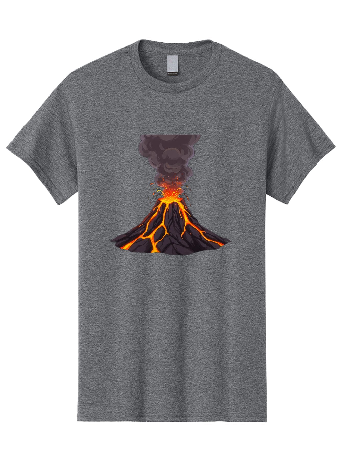 Erupting-Volcano Men'S Graphic Tee, 100% Cotton, Comfortable Casual Summer Wear, Machine Washable, Vintage Camera, Old Camera, Antique Camera, Black Camera, Classic Photography, Photography Equipment, Nostalgic Device, Film Camera, Camera Art Bam384 6