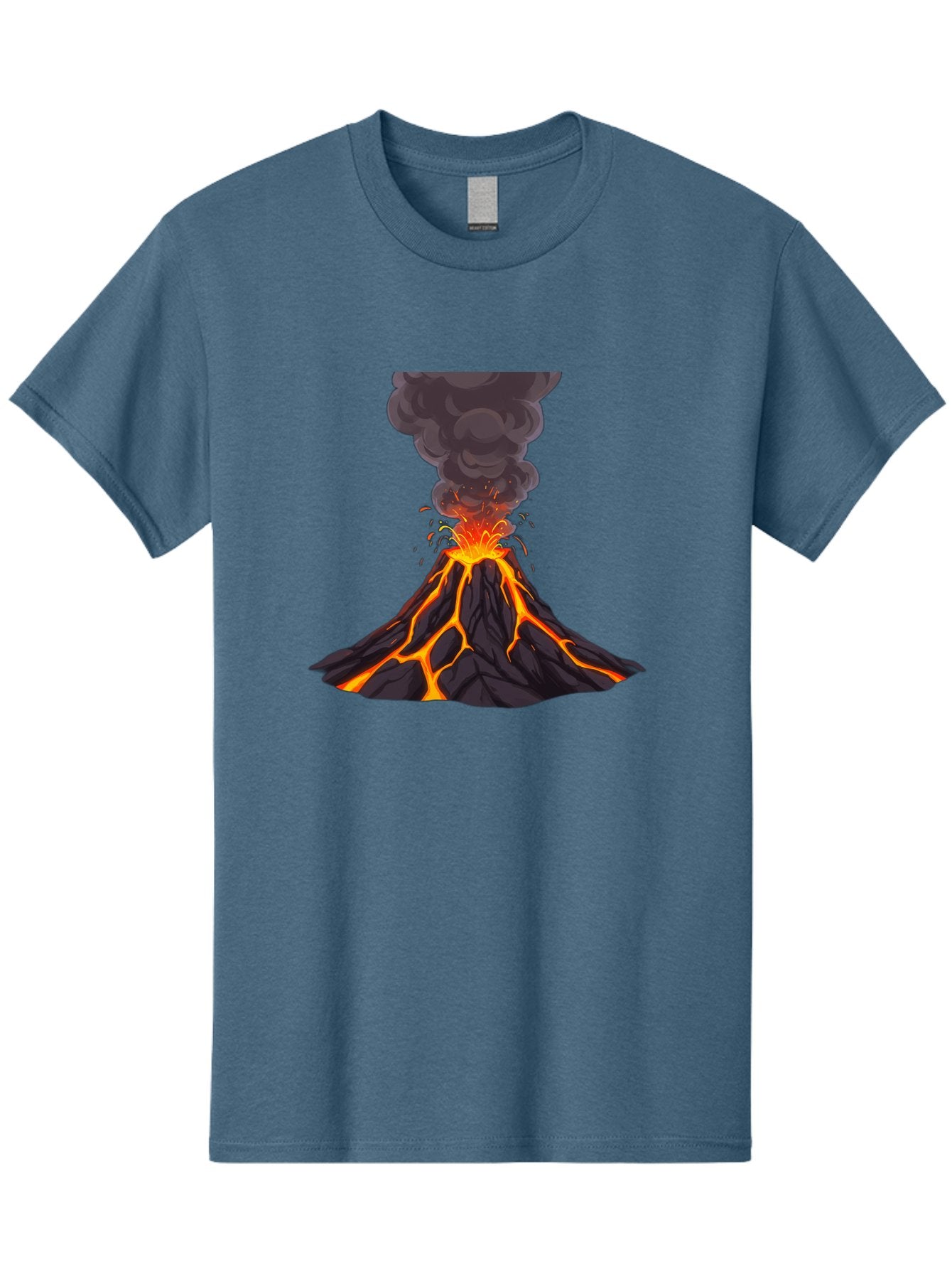 Erupting-Volcano Men'S Graphic Tee, 100% Cotton, Comfortable Casual Summer Wear, Machine Washable, Vintage Camera, Old Camera, Antique Camera, Black Camera, Classic Photography, Photography Equipment, Nostalgic Device, Film Camera, Camera Art Bam384 11