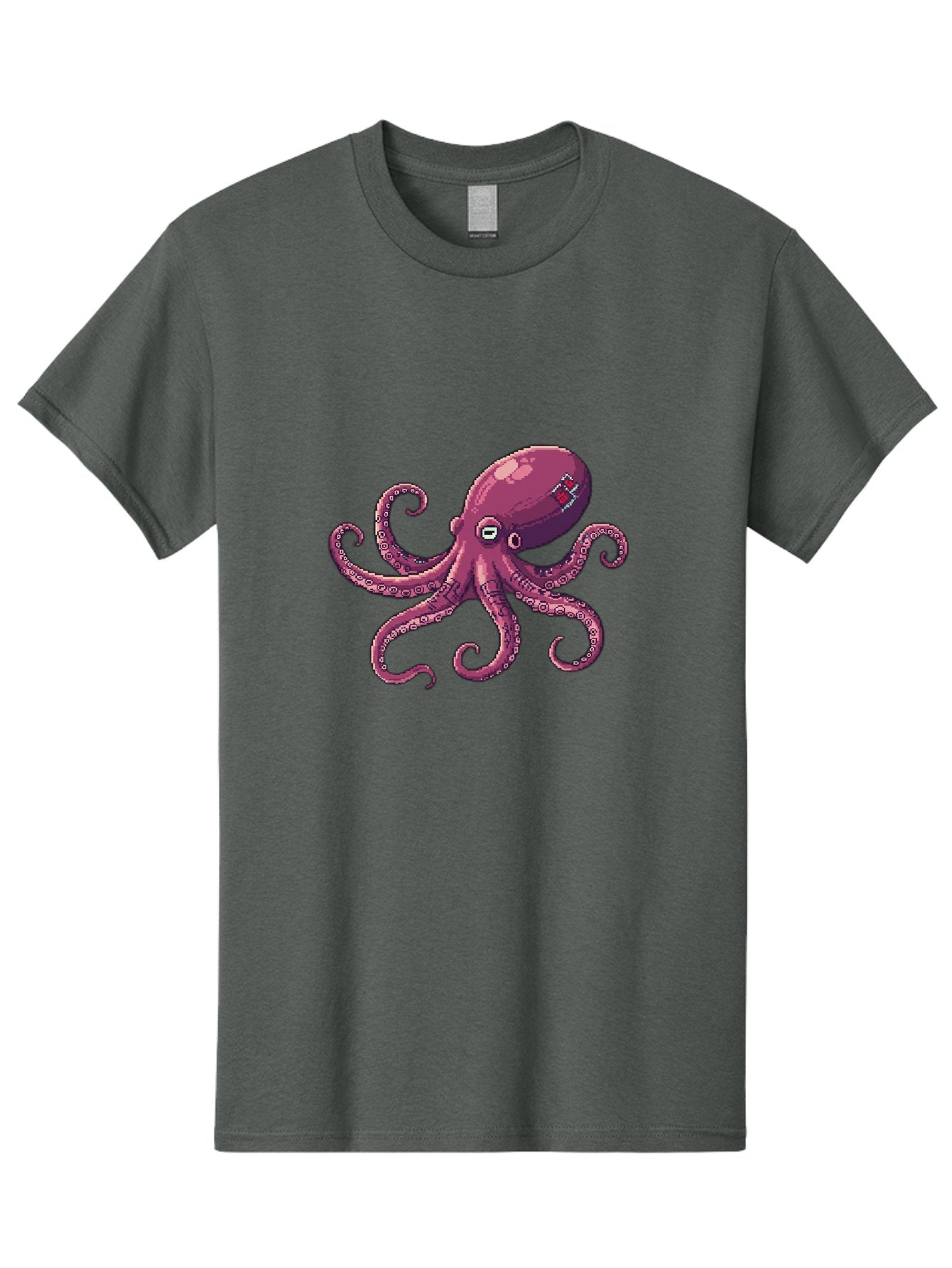Fabled-Octopus Men'S Graphic Tee, 100% Cotton, Comfortable Casual Summer Wear, Machine Washable, Vintage Camera, Old Camera, Antique Camera, Black Camera, Classic Photography, Photography Equipment, Nostalgic Device, Film Camera, Camera Art Bam387 5
