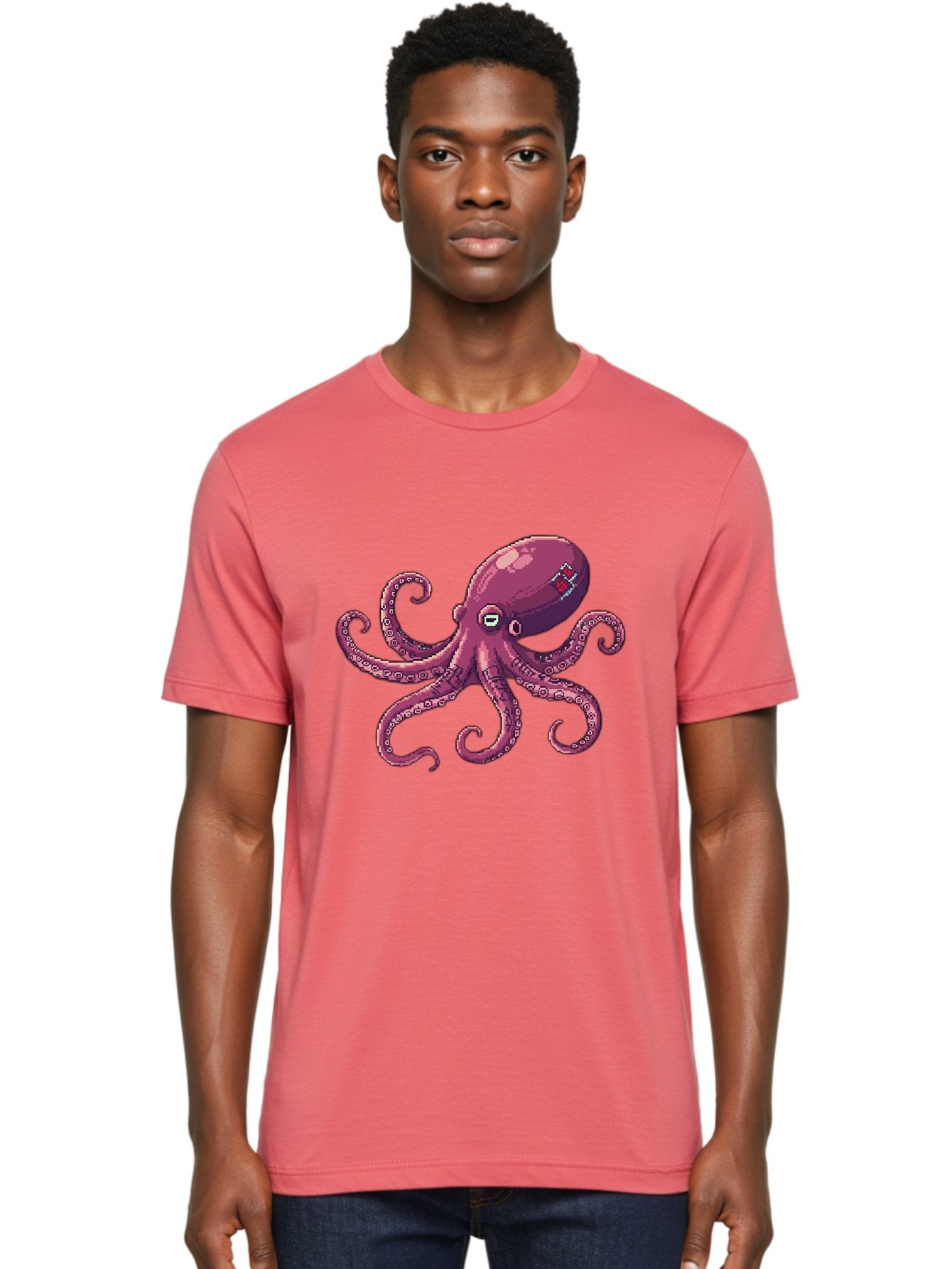 Fabled-Octopus Men'S Graphic Tee, 100% Cotton, Comfortable Casual Summer Wear, Machine Washable, Vintage Camera, Old Camera, Antique Camera, Black Camera, Classic Photography, Photography Equipment, Nostalgic Device, Film Camera, Camera Art Bam387 22