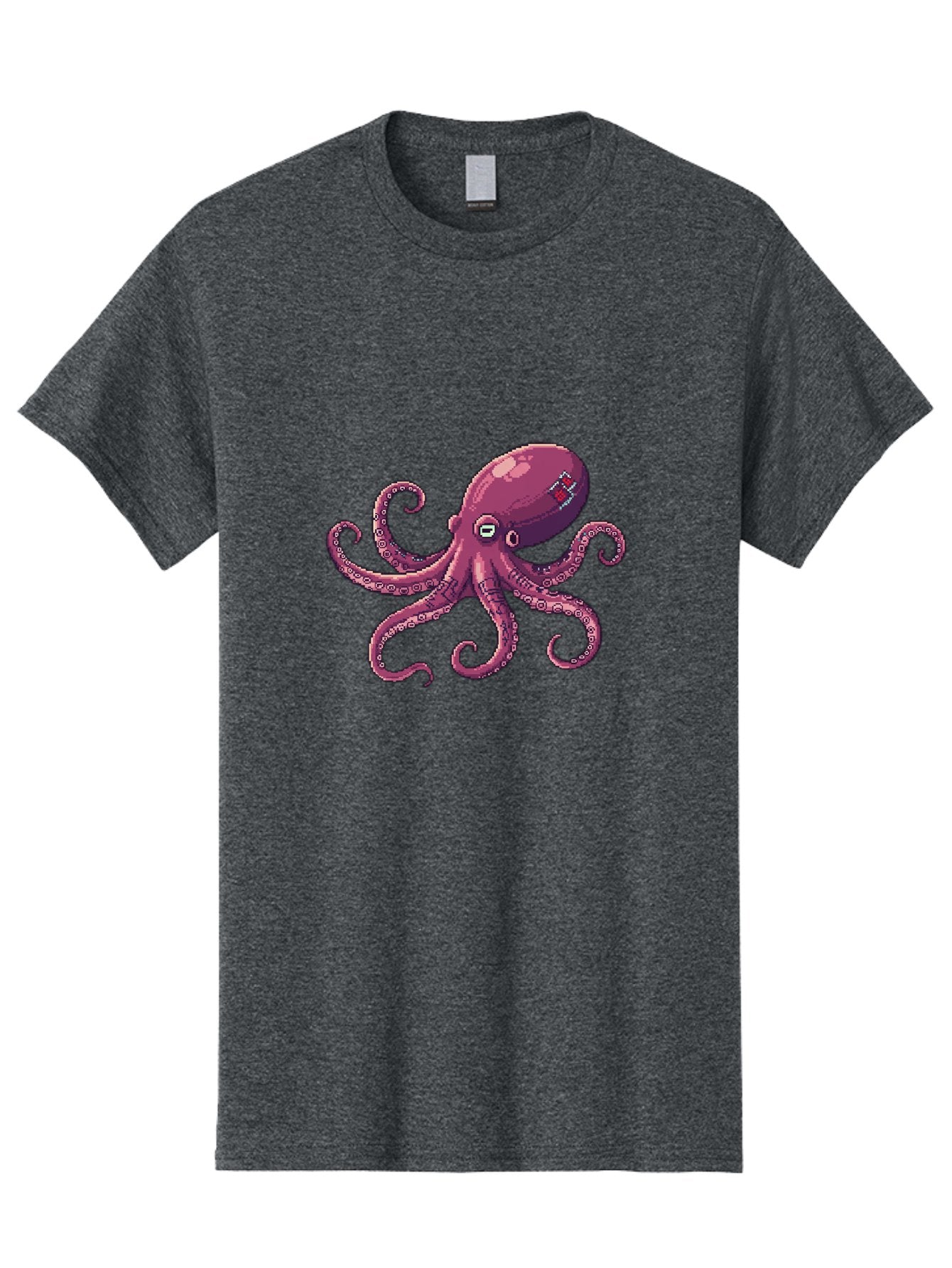Fabled-Octopus Men'S Graphic Tee, 100% Cotton, Comfortable Casual Summer Wear, Machine Washable, Vintage Camera, Old Camera, Antique Camera, Black Camera, Classic Photography, Photography Equipment, Nostalgic Device, Film Camera, Camera Art Bam387 4