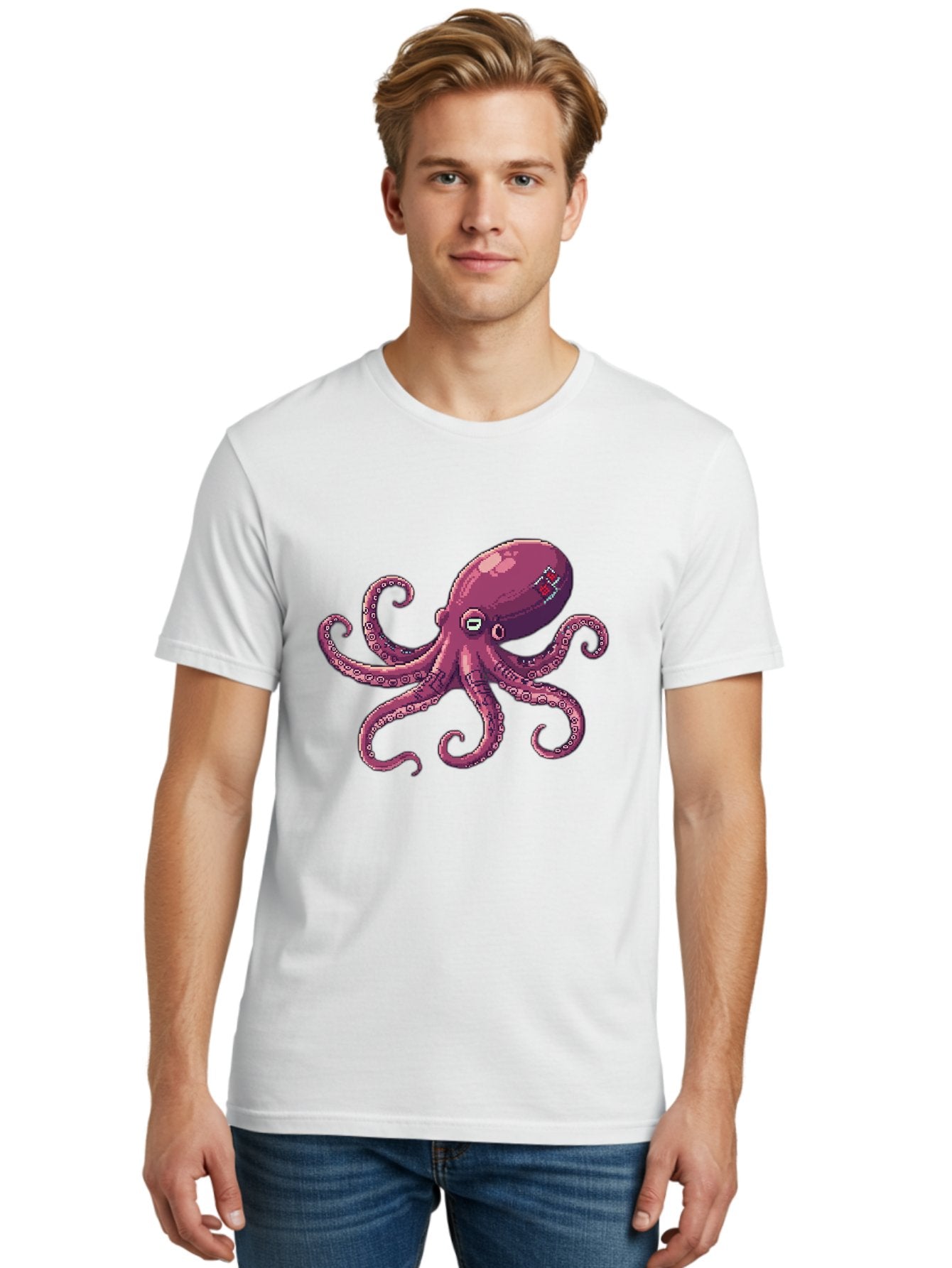 Fabled-Octopus Men'S Graphic Tee, 100% Cotton, Comfortable Casual Summer Wear, Machine Washable, Vintage Camera, Old Camera, Antique Camera, Black Camera, Classic Photography, Photography Equipment, Nostalgic Device, Film Camera, Camera Art Bam387 20