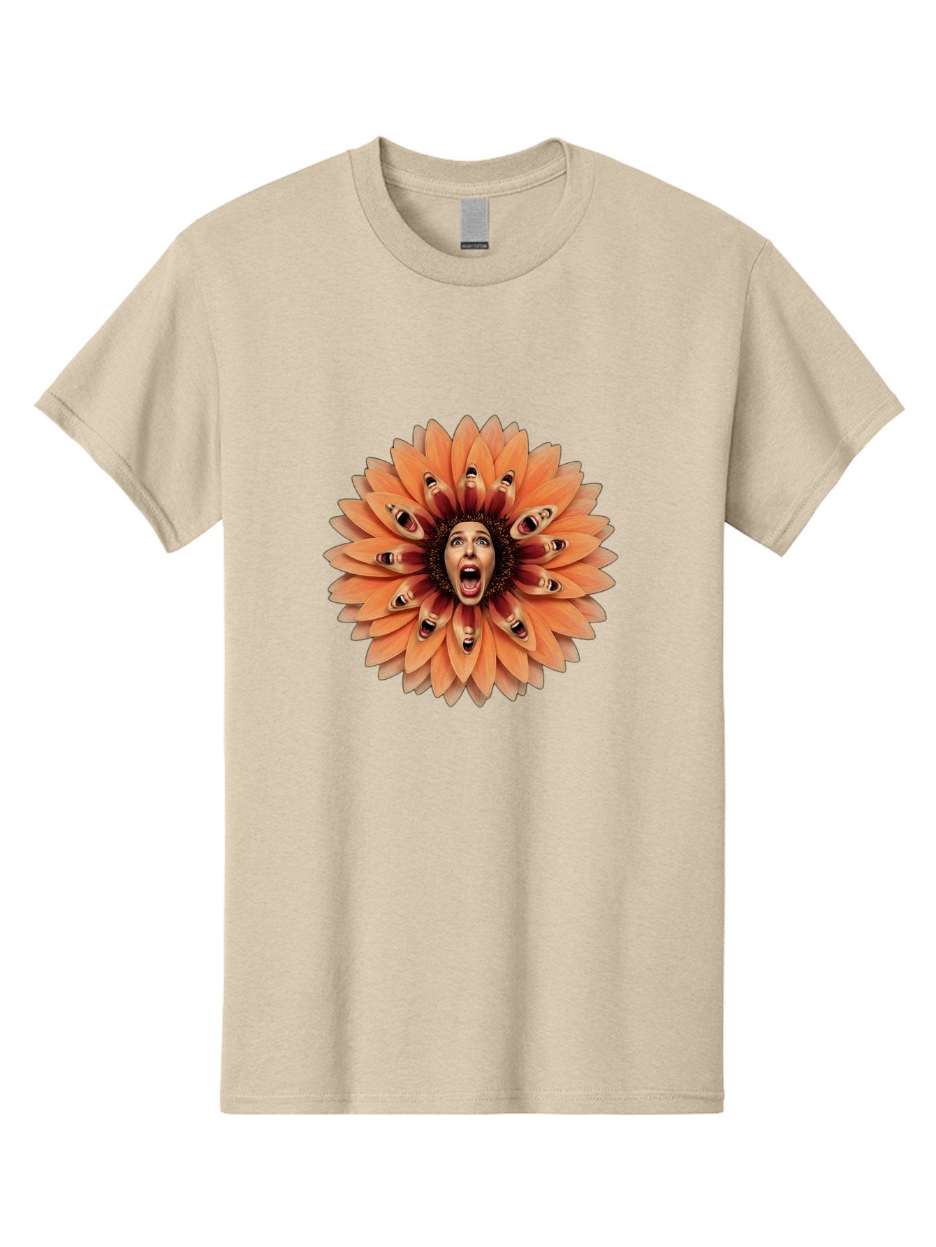 Faces-In-Floral-Pattern Men'S Graphic Tee, 100% Cotton, Comfortable Casual Summer Wear, Machine Washable, Vintage Camera, Old Camera, Antique Camera, Black Camera, Classic Photography, Photography Equipment, Nostalgic Device, Film Camera, Bam388 7