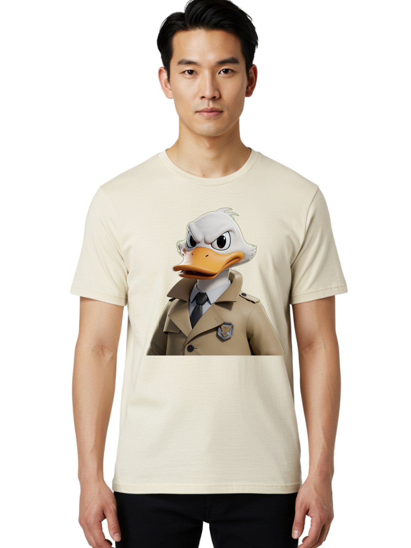 Fbi-Duck Men'S Graphic Tee, 100% Cotton, Comfortable Casual Summer Wear, Machine Washable, Vintage Camera, Old Camera, Antique Camera, Black Camera, Classic Photography, Photography Equipment, Nostalgic Device, Film Camera, Camera Art Bam392 23