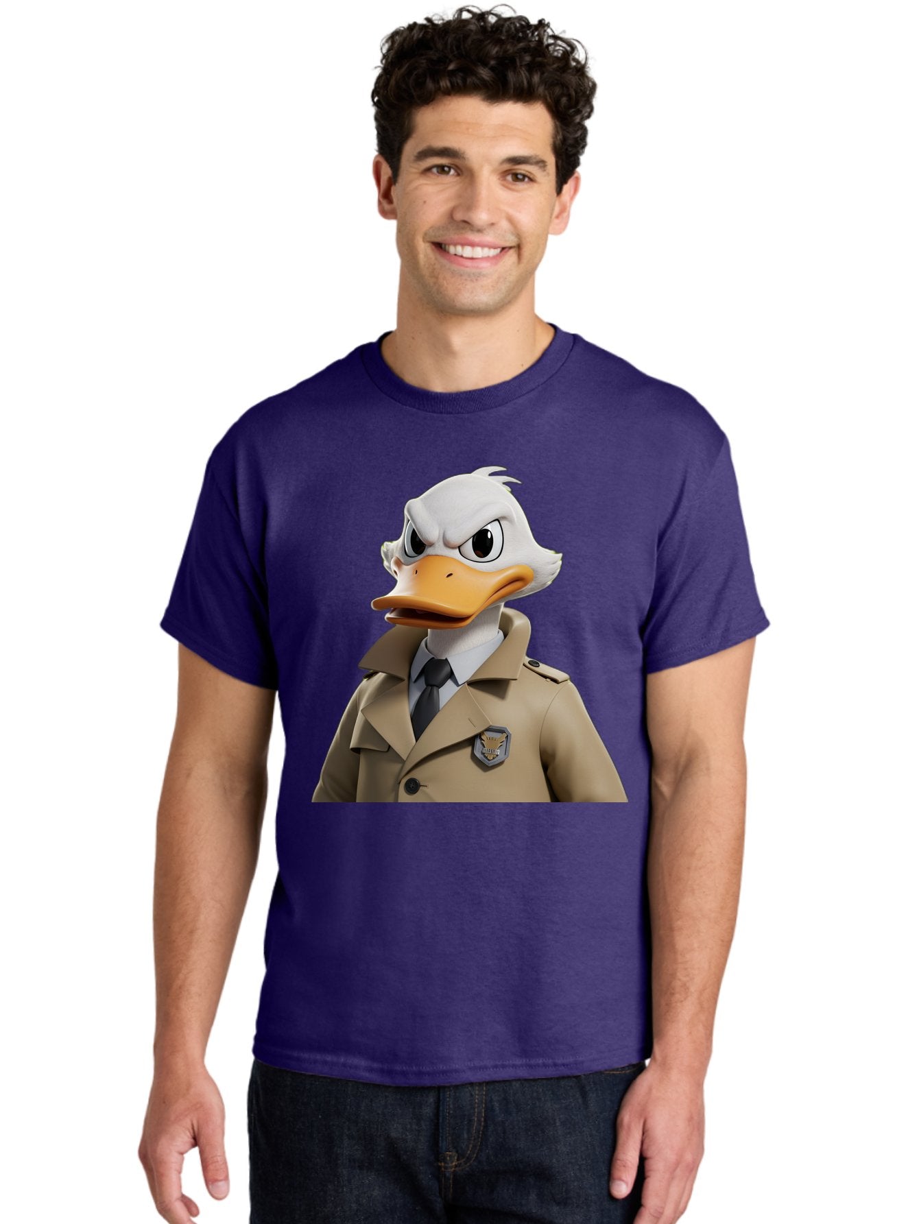 Fbi-Duck Men'S Graphic Tee, 100% Cotton, Comfortable Casual Summer Wear, Machine Washable, Vintage Camera, Old Camera, Antique Camera, Black Camera, Classic Photography, Photography Equipment, Nostalgic Device, Film Camera, Camera Art Bam392 21