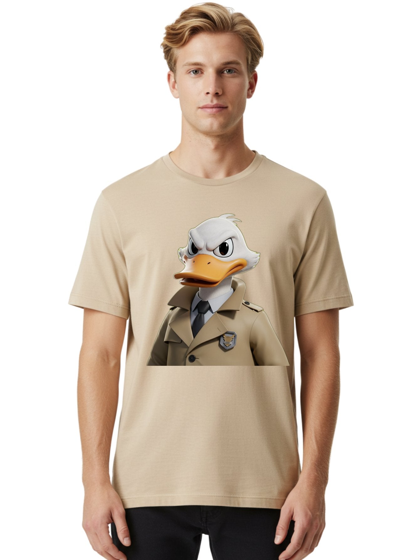 Fbi-Duck Men'S Graphic Tee, 100% Cotton, Comfortable Casual Summer Wear, Machine Washable, Vintage Camera, Old Camera, Antique Camera, Black Camera, Classic Photography, Photography Equipment, Nostalgic Device, Film Camera, Camera Art Bam392 16