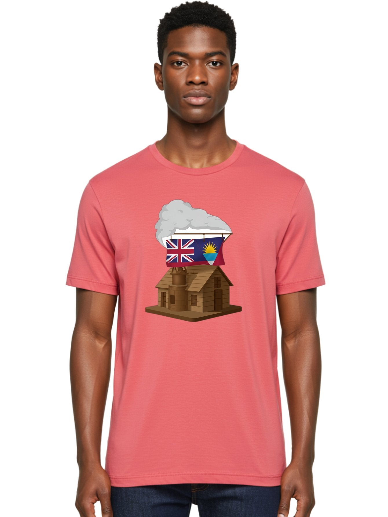 Fiji-Flag-Factory Men'S Graphic Tee, 100% Cotton, Comfortable Casual Summer Wear, Machine Washable, Vintage Camera, Old Camera, Antique Camera, Black Camera, Classic Photography, Photography Equipment, Nostalgic Device, Film Camera, Camera Art Bam395 21