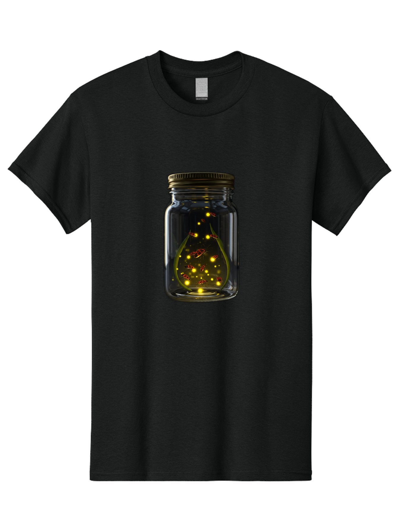 Fireflies-In-A-Jar Men'S Graphic Tee, 100% Cotton, Comfortable Casual Summer Wear, Machine Washable, Vintage Camera, Old Camera, Antique Camera, Black Camera, Classic Photography, Photography Equipment, Nostalgic Device, Film Camera, Bam398 5
