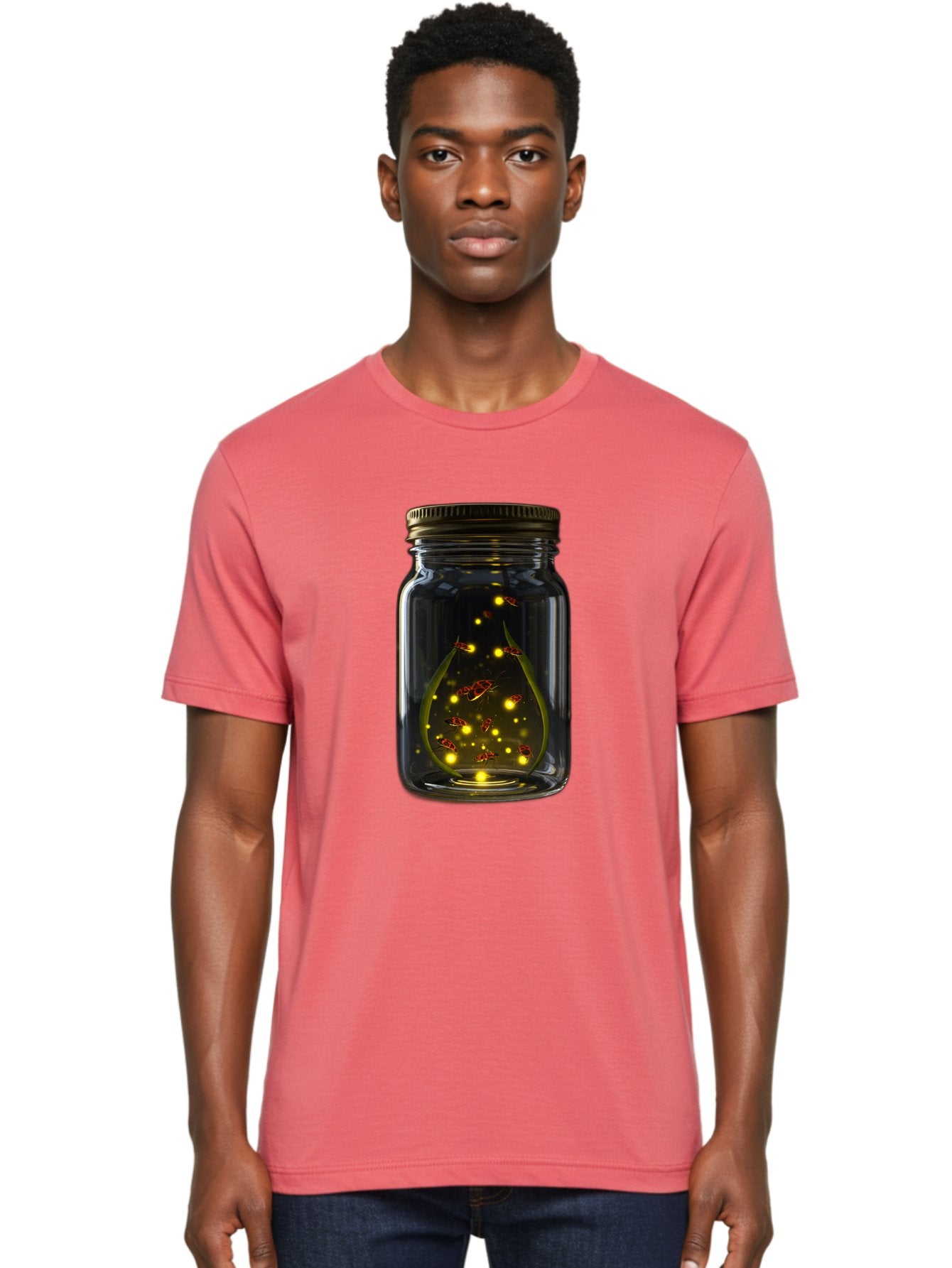 Fireflies-In-A-Jar Men'S Graphic Tee, 100% Cotton, Comfortable Casual Summer Wear, Machine Washable, Vintage Camera, Old Camera, Antique Camera, Black Camera, Classic Photography, Photography Equipment, Nostalgic Device, Film Camera, Bam398 24