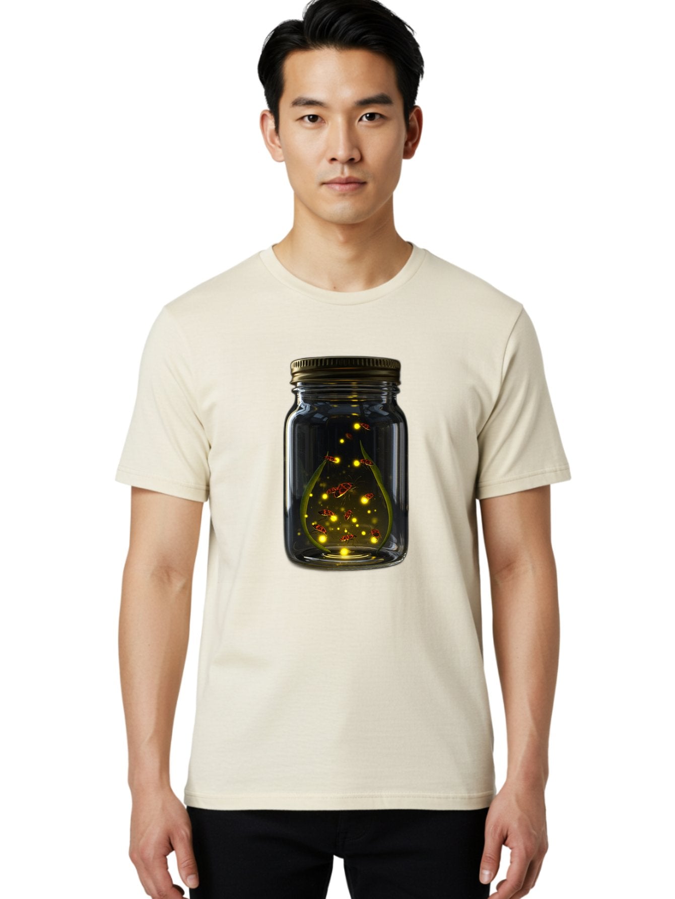 Fireflies-In-A-Jar Men'S Graphic Tee, 100% Cotton, Comfortable Casual Summer Wear, Machine Washable, Vintage Camera, Old Camera, Antique Camera, Black Camera, Classic Photography, Photography Equipment, Nostalgic Device, Film Camera, Bam398 18