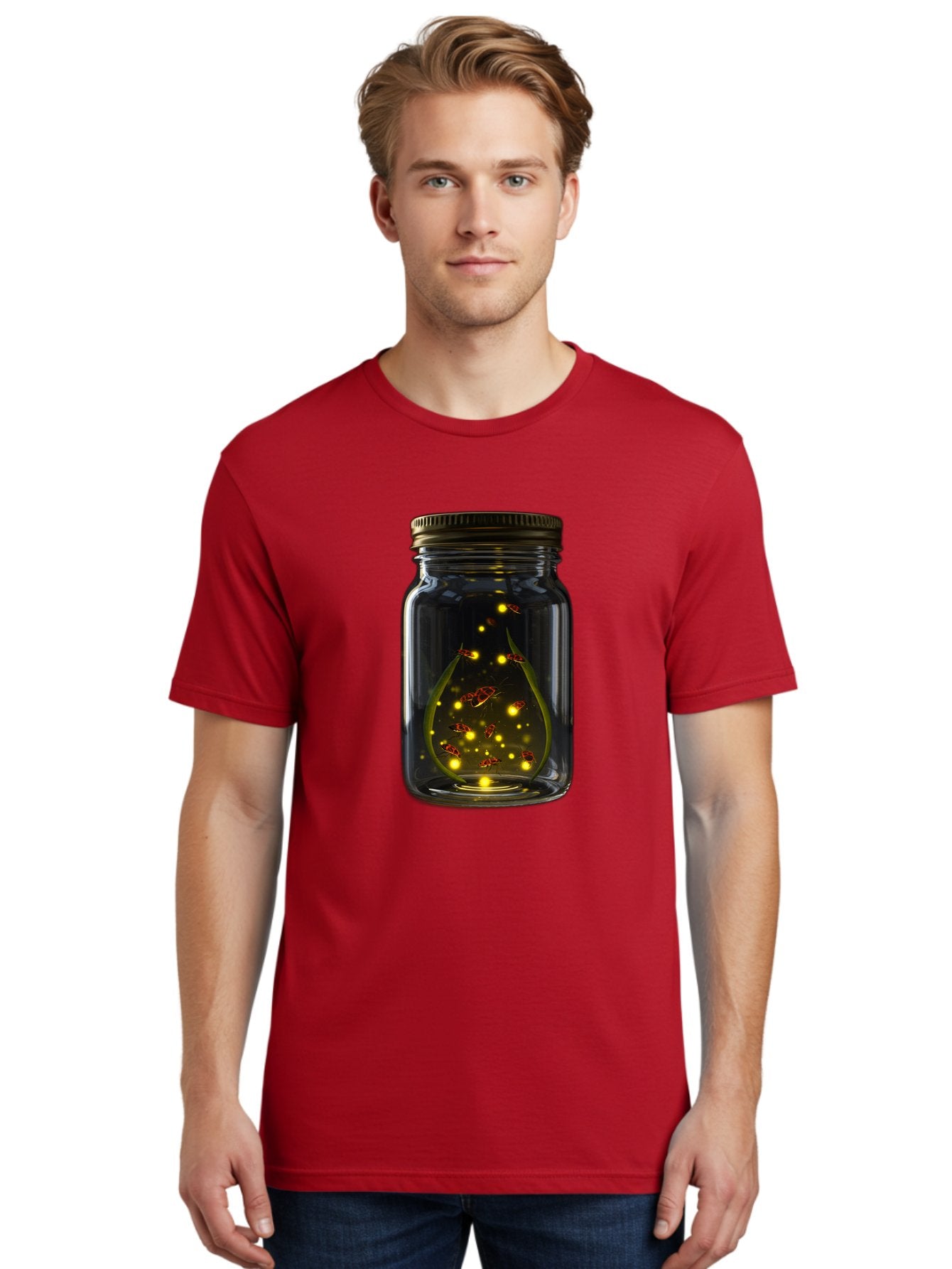 Fireflies-In-A-Jar Men'S Graphic Tee, 100% Cotton, Comfortable Casual Summer Wear, Machine Washable, Vintage Camera, Old Camera, Antique Camera, Black Camera, Classic Photography, Photography Equipment, Nostalgic Device, Film Camera, Bam398 28