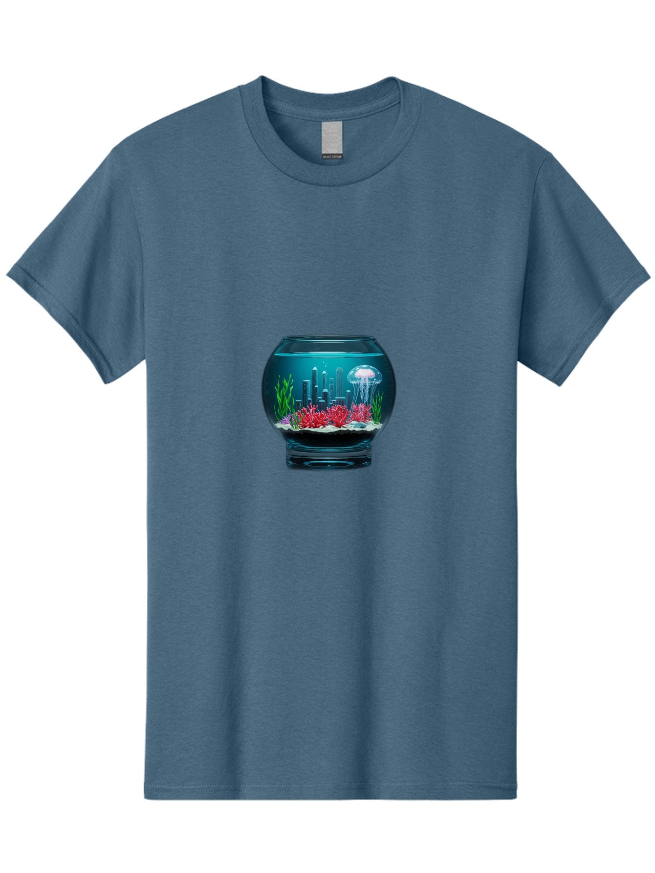 Fish-Bowl-Cityscape Men'S Graphic Tee, 100% Cotton, Comfortable Casual Summer Wear, Machine Washable, Vintage Camera, Old Camera, Antique Camera, Black Camera, Classic Photography, Photography Equipment, Nostalgic Device, Film Camera, Bam399 8