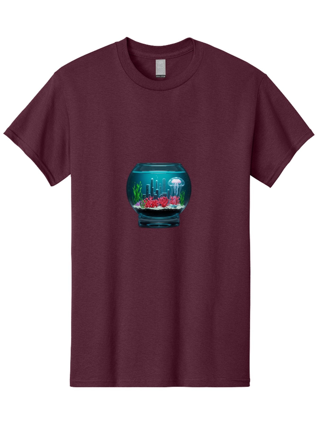 Fish-Bowl-Cityscape Men'S Graphic Tee, 100% Cotton, Comfortable Casual Summer Wear, Machine Washable, Vintage Camera, Old Camera, Antique Camera, Black Camera, Classic Photography, Photography Equipment, Nostalgic Device, Film Camera, Bam399 12