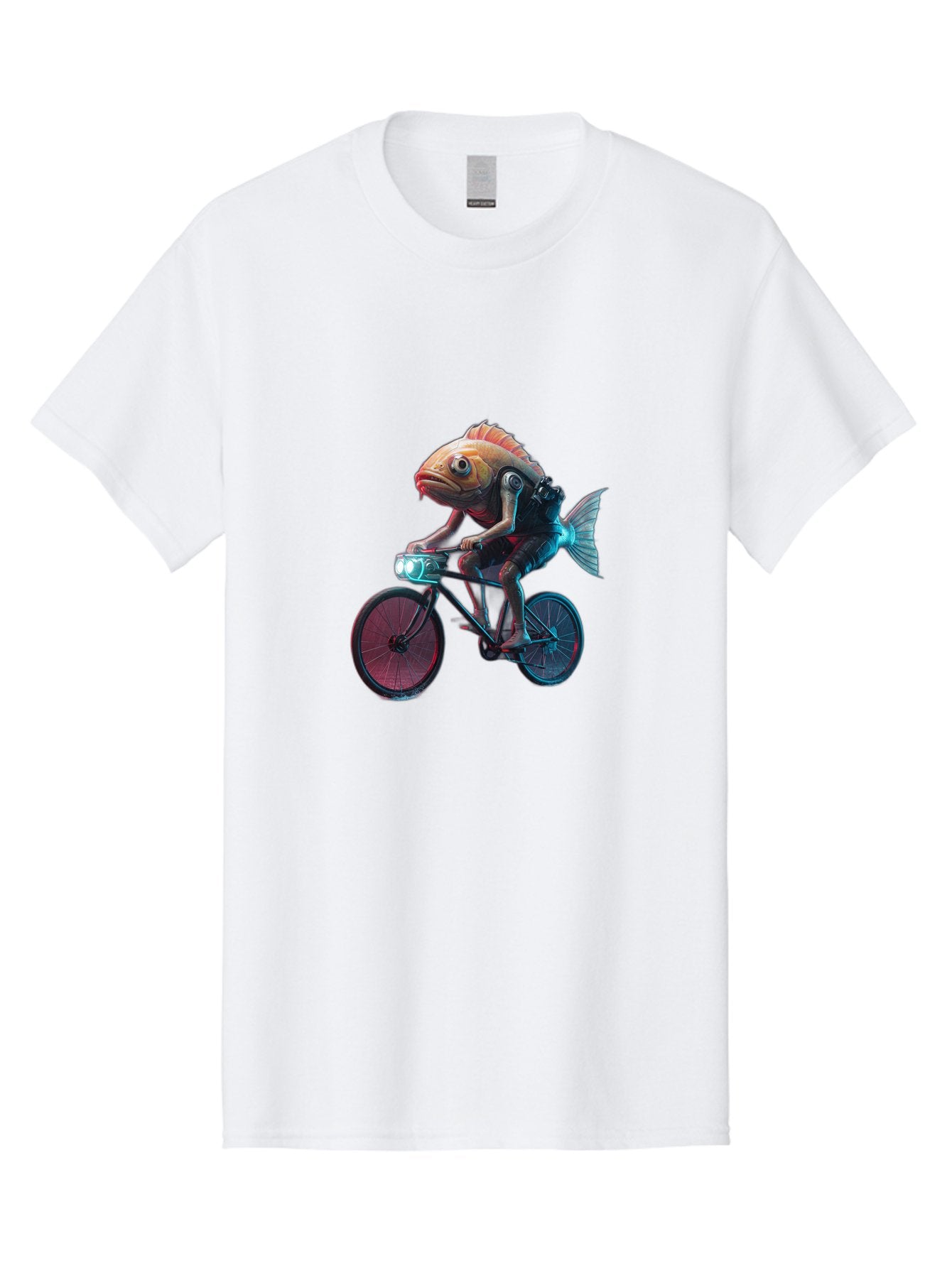 Fish-On-Bicycle-1 Men'S Graphic Tee, 100% Cotton, Comfortable Casual Summer Wear, Machine Washable, Vintage Camera, Old Camera, Antique Camera, Black Camera, Classic Photography, Photography Equipment, Nostalgic Device, Film Camera, Camera Art Bam401 11