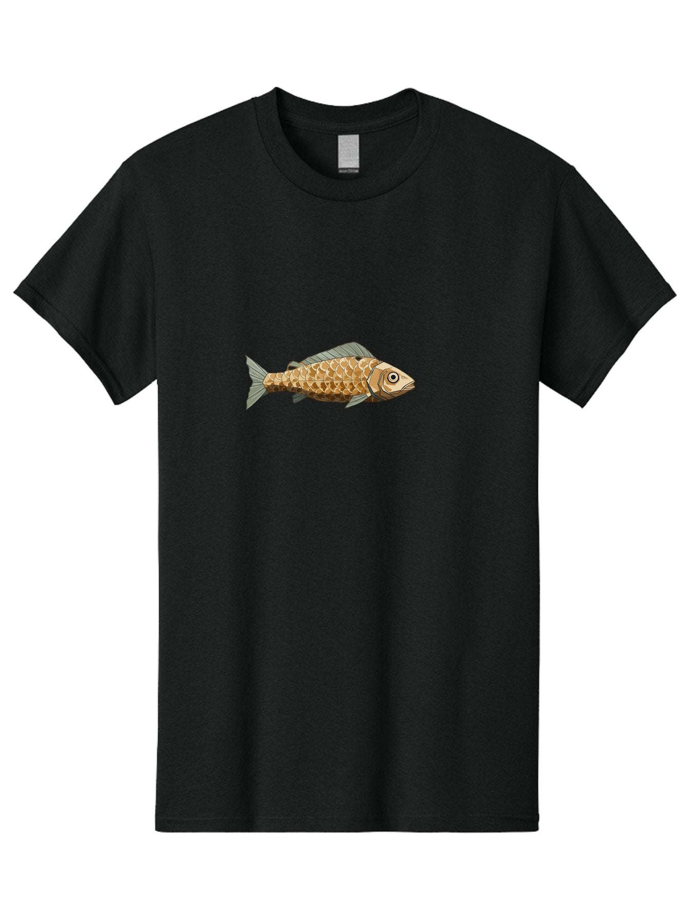 Fish Men'S Graphic Tee, 100% Cotton, Comfortable Casual Summer Wear, Machine Washable, Vintage Camera, Old Camera, Antique Camera, Black Camera, Classic Photography, Photography Equipment, Nostalgic Device, Film Camera, Camera Art Bam404 12