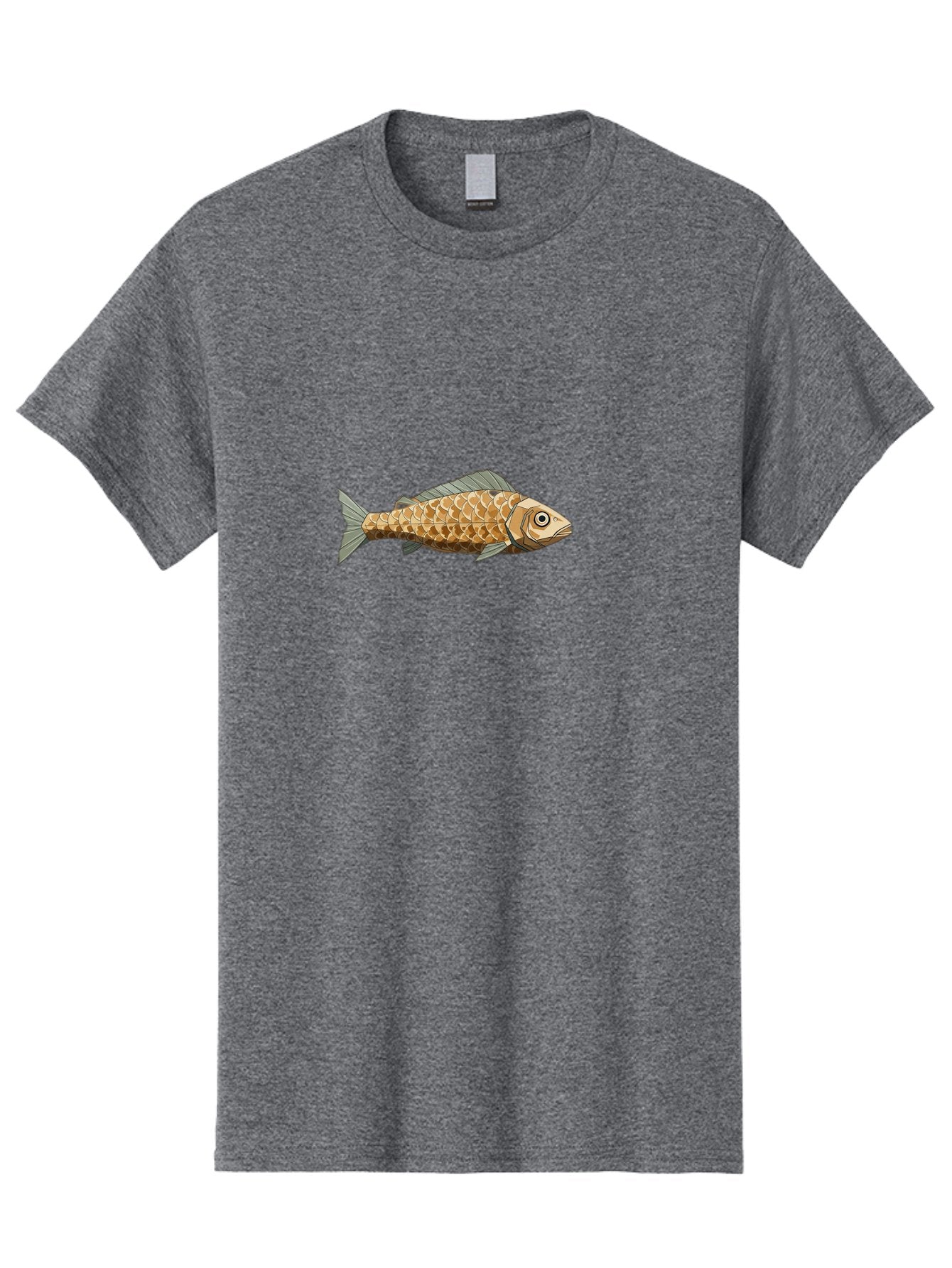 Fish Men'S Graphic Tee, 100% Cotton, Comfortable Casual Summer Wear, Machine Washable, Vintage Camera, Old Camera, Antique Camera, Black Camera, Classic Photography, Photography Equipment, Nostalgic Device, Film Camera, Camera Art Bam404
