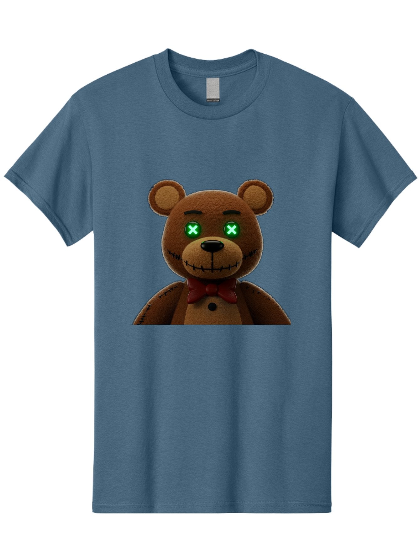 Five-Nights-At-Freddy-S-Bear Men'S Graphic Tee, 100% Cotton, Comfortable Casual Summer Wear, Machine Washable, Vintage Camera, Old Camera, Antique Camera, Black Camera, Classic Photography, Photography Equipment, Nostalgic Device, Film Camera, Bam406 15