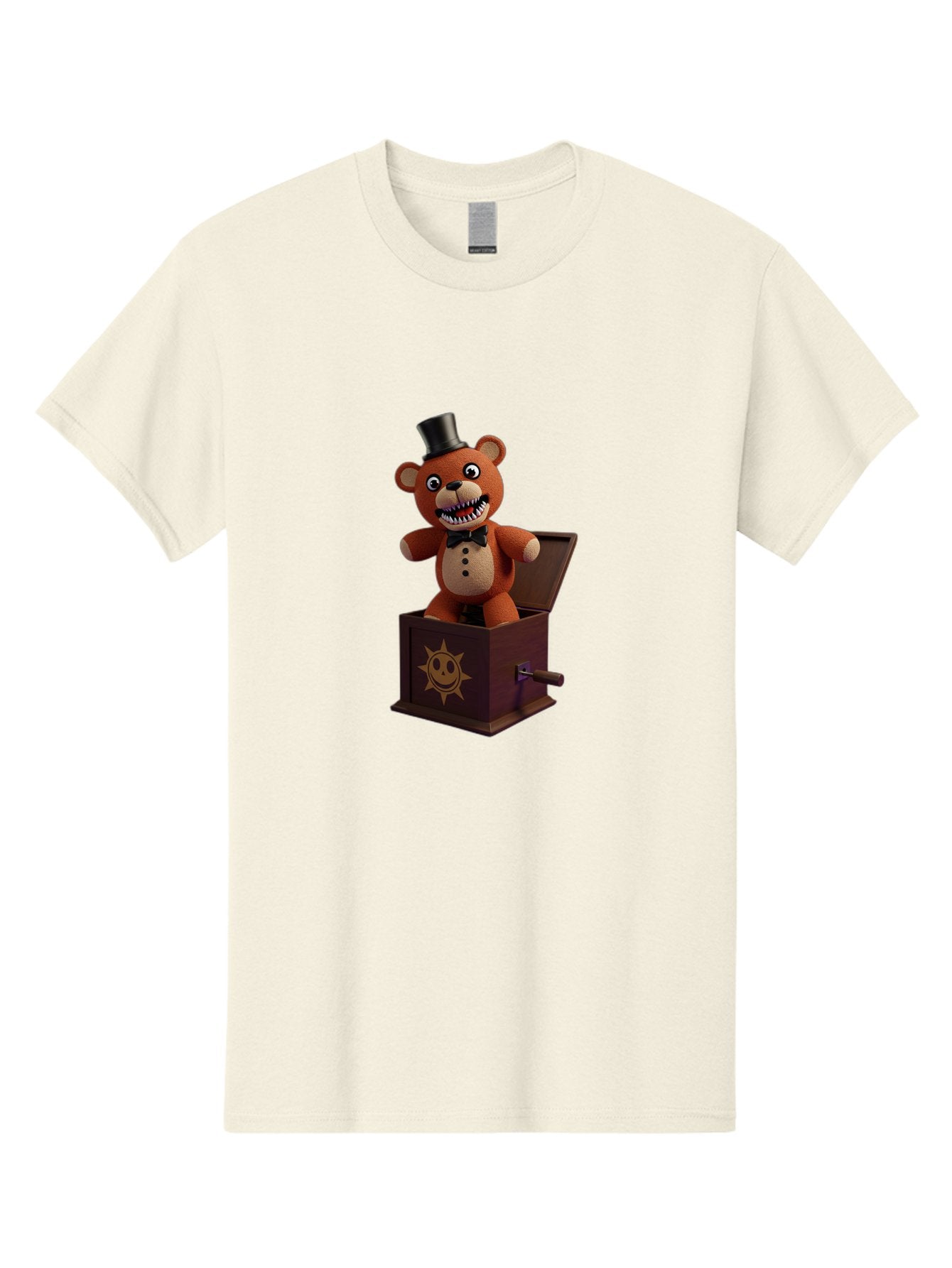 Five-Nights-At-Freddy-S-Jack-In-The-Box Men'S Graphic Tee, 100% Cotton, Comfortable Casual Summer Wear, Machine Washable, Vintage Camera, Old Camera, Antique Camera, Black Camera, Classic Photography, Photography Equipment, Nostalgic Device, Bam407 14