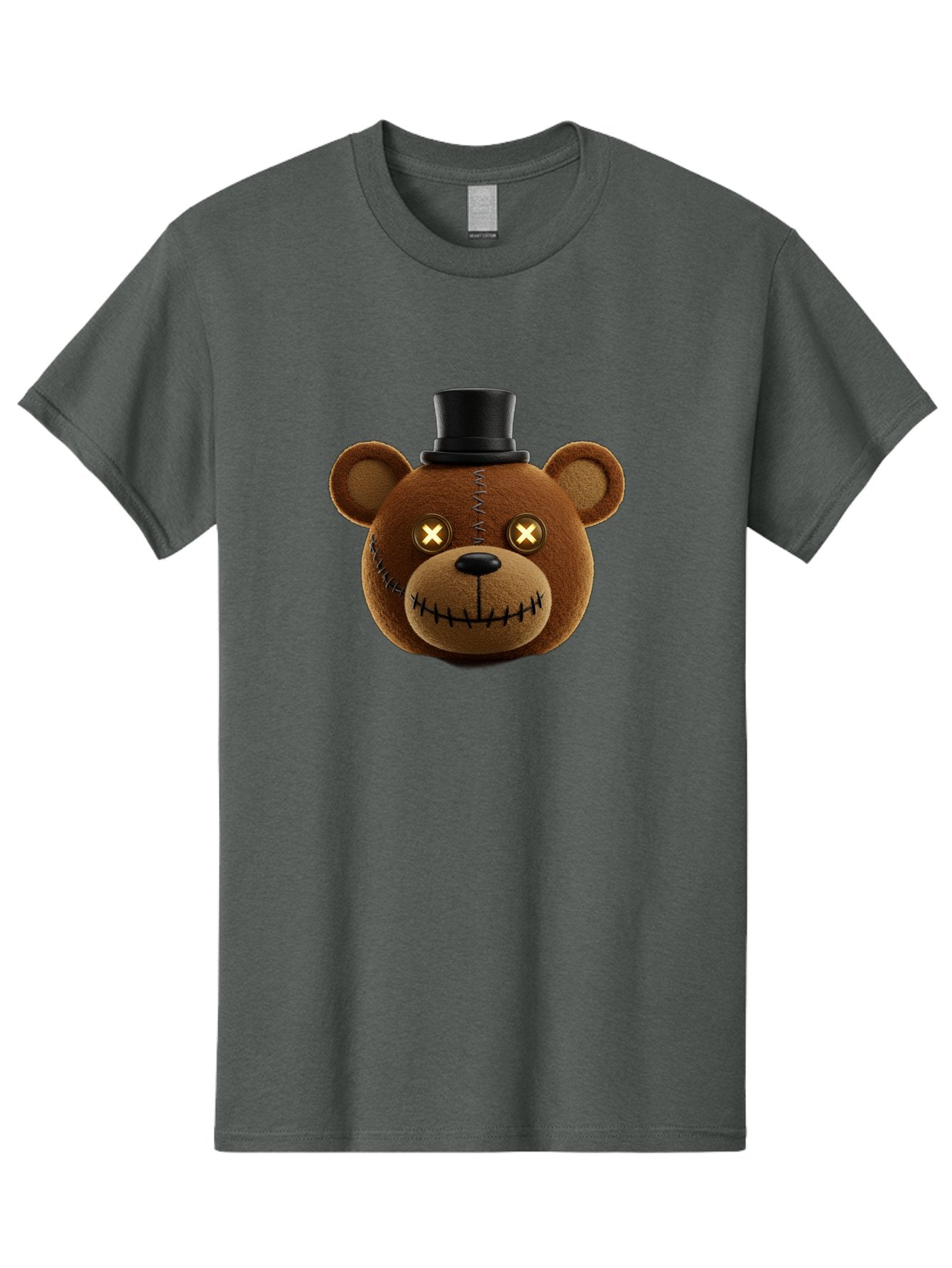 Five-Nights-At-Freddy-S-Teddy-Bear Men'S Graphic Tee, 100% Cotton, Comfortable Casual Summer Wear, Machine Washable, Vintage Camera, Old Camera, Antique Camera, Black Camera, Classic Photography, Photography Equipment, Nostalgic Device, Bam408