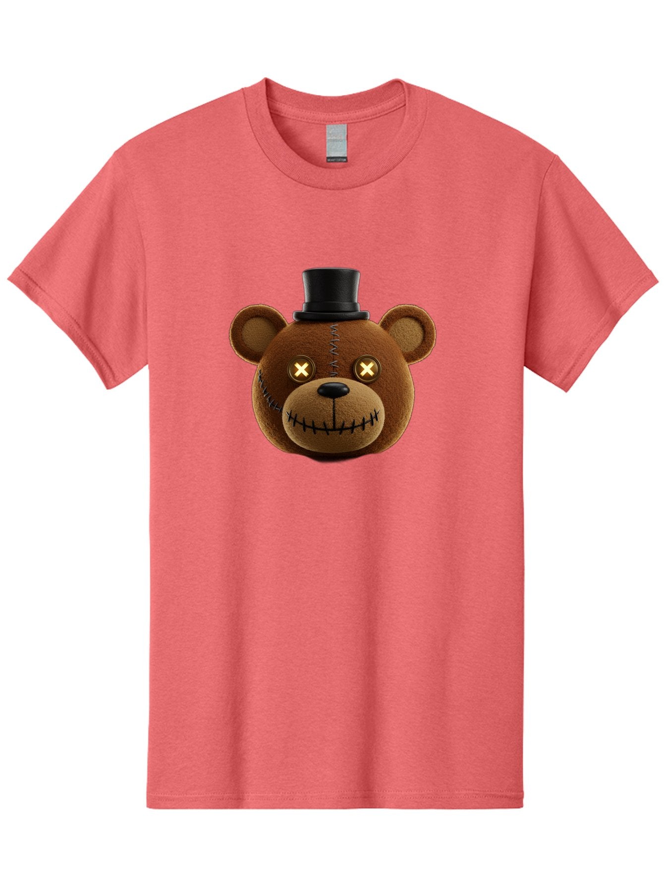 Five-Nights-At-Freddy-S-Teddy-Bear Men'S Graphic Tee, 100% Cotton, Comfortable Casual Summer Wear, Machine Washable, Vintage Camera, Old Camera, Antique Camera, Black Camera, Classic Photography, Photography Equipment, Nostalgic Device, Bam408 10