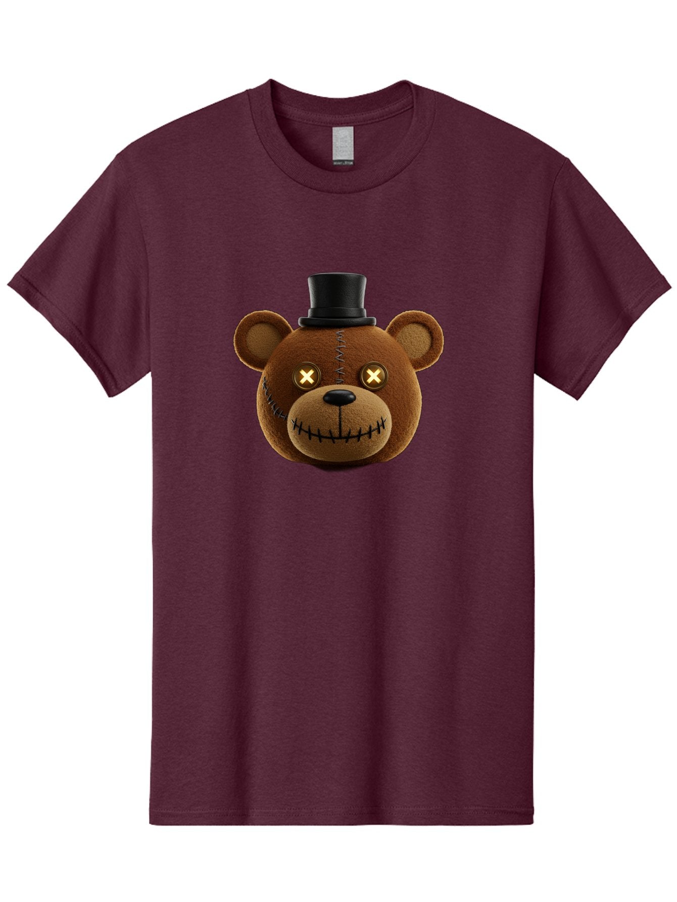 Five-Nights-At-Freddy-S-Teddy-Bear Men'S Graphic Tee, 100% Cotton, Comfortable Casual Summer Wear, Machine Washable, Vintage Camera, Old Camera, Antique Camera, Black Camera, Classic Photography, Photography Equipment, Nostalgic Device, Bam408 7