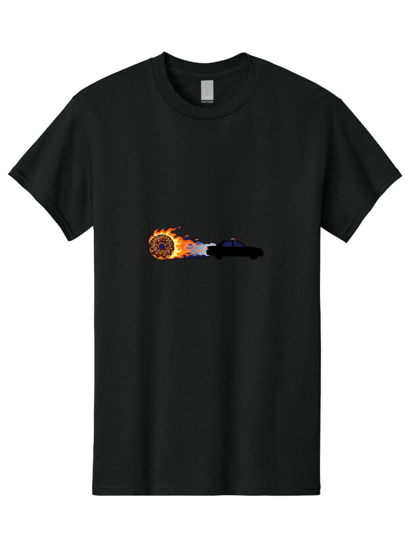 Flaming-Donut Men'S Graphic Tee, 100% Cotton, Comfortable Casual Summer Wear, Machine Washable, Vintage Camera, Old Camera, Antique Camera, Black Camera, Classic Photography, Photography Equipment, Nostalgic Device, Film Camera, Camera Art Bam411 3