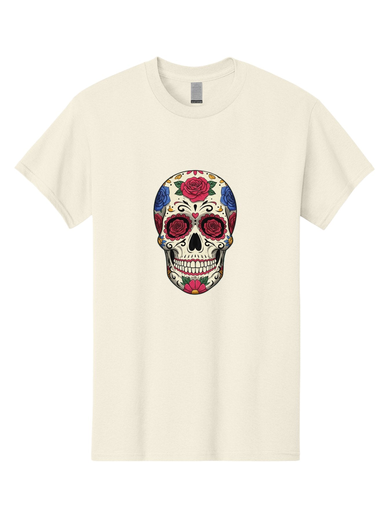 Floral-Art-Skull-1 Men'S Graphic Tee, 100% Cotton, Comfortable Casual Summer Wear, Machine Washable, Vintage Camera, Old Camera, Antique Camera, Black Camera, Classic Photography, Photography Equipment, Nostalgic Device, Film Camera, Bam416 14