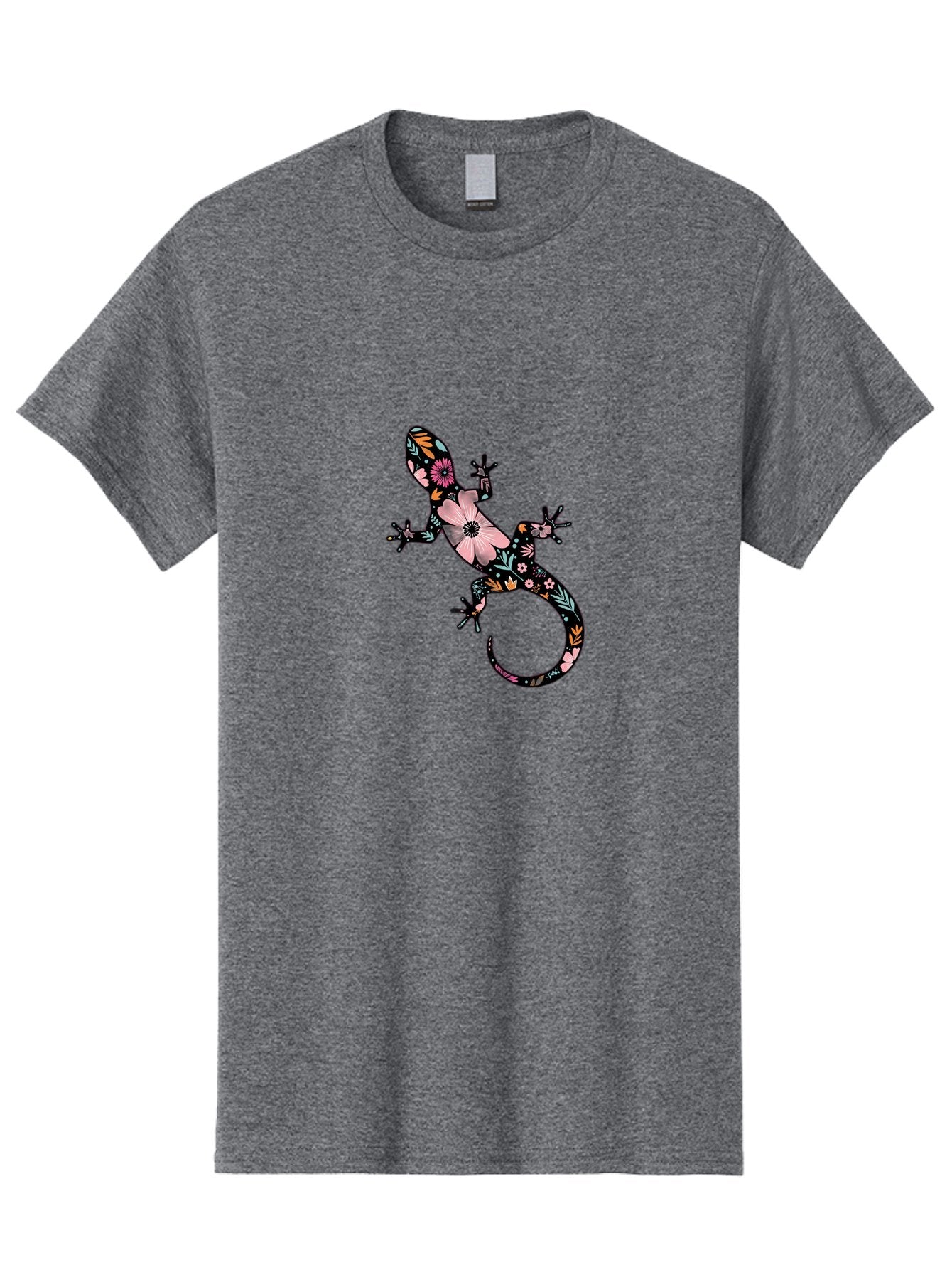 Floral-Gecko Men'S Graphic Tee, 100% Cotton, Comfortable Casual Summer Wear, Machine Washable, Vintage Camera, Old Camera, Antique Camera, Black Camera, Classic Photography, Photography Equipment, Nostalgic Device, Film Camera, Camera Art Bam417
