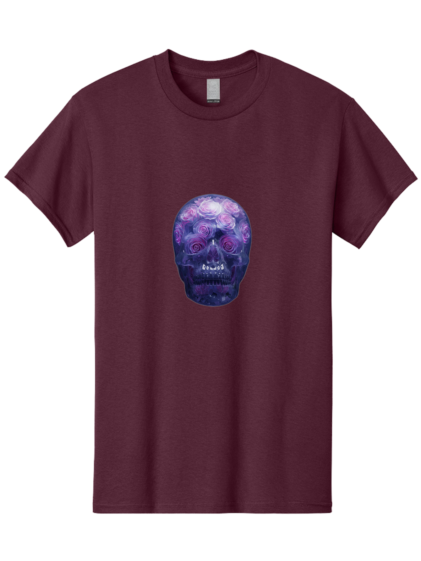 Floral-Skull-1 Men'S Graphic Tee, 100% Cotton, Comfortable Casual Summer Wear, Machine Washable, Vintage Camera, Old Camera, Antique Camera, Black Camera, Classic Photography, Photography Equipment, Nostalgic Device, Film Camera, Camera Art Bam421 11