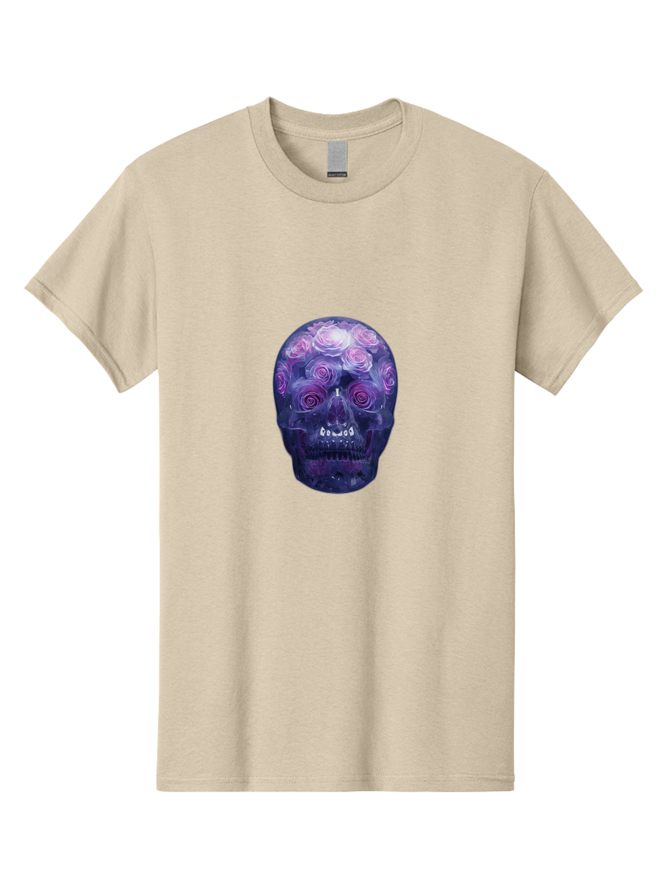 Floral-Skull-1 Men'S Graphic Tee, 100% Cotton, Comfortable Casual Summer Wear, Machine Washable, Vintage Camera, Old Camera, Antique Camera, Black Camera, Classic Photography, Photography Equipment, Nostalgic Device, Film Camera, Camera Art Bam421 4