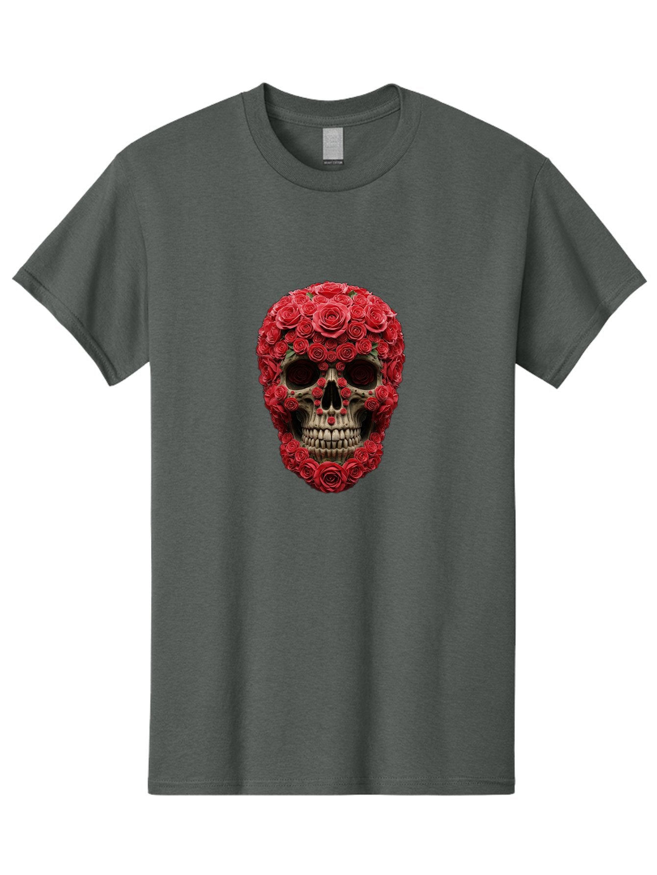 Floral-Skull Men'S Graphic Tee, 100% Cotton, Comfortable Casual Summer Wear, Machine Washable, Vintage Camera, Old Camera, Antique Camera, Black Camera, Classic Photography, Photography Equipment, Nostalgic Device, Film Camera, Camera Art Bam423 10