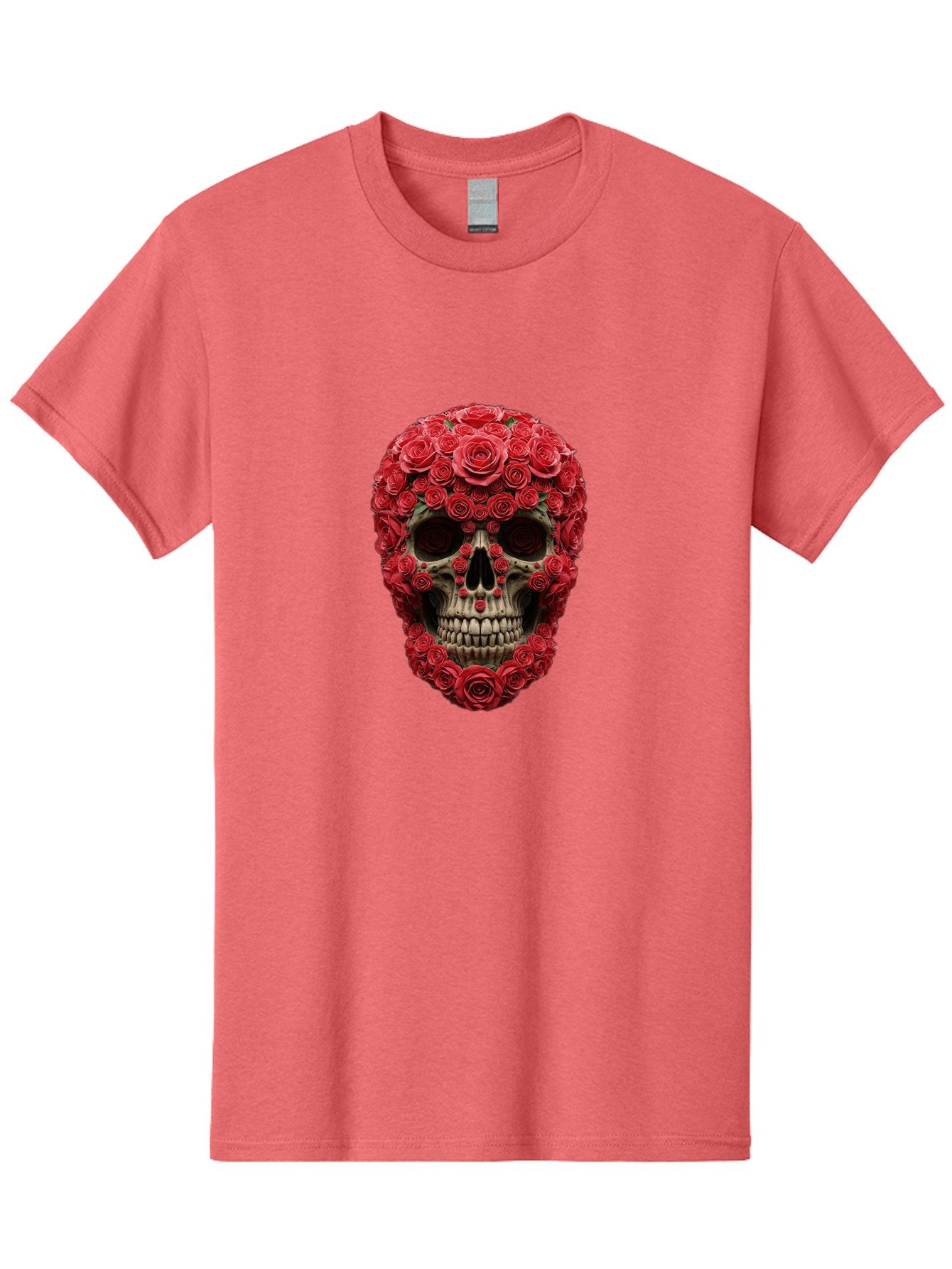 Floral-Skull Men'S Graphic Tee, 100% Cotton, Comfortable Casual Summer Wear, Machine Washable, Vintage Camera, Old Camera, Antique Camera, Black Camera, Classic Photography, Photography Equipment, Nostalgic Device, Film Camera, Camera Art Bam423 7