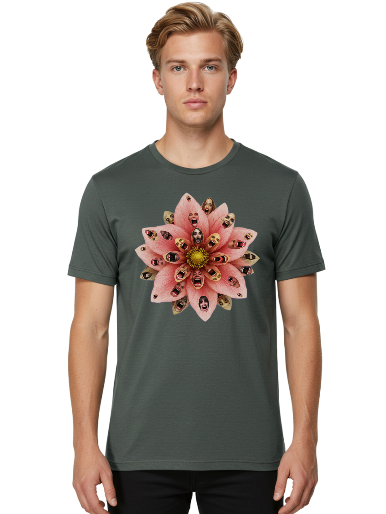 Flower-Of-Faces Men'S Graphic Tee, 100% Cotton, Comfortable Casual Summer Wear, Machine Washable, Vintage Camera, Old Camera, Antique Camera, Black Camera, Classic Photography, Photography Equipment, Nostalgic Device, Film Camera, Camera Art Bam425 16