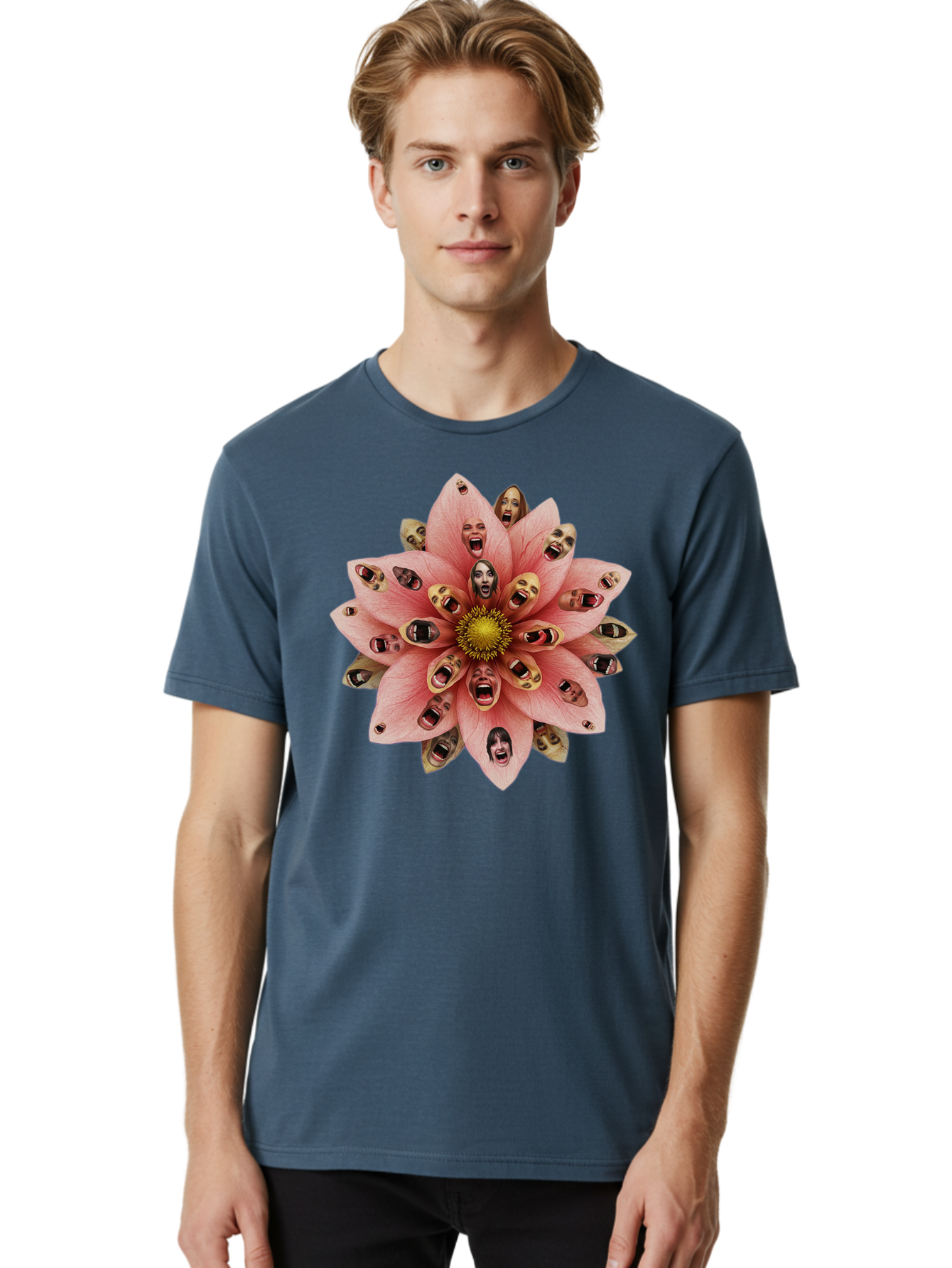 Flower-Of-Faces Men'S Graphic Tee, 100% Cotton, Comfortable Casual Summer Wear, Machine Washable, Vintage Camera, Old Camera, Antique Camera, Black Camera, Classic Photography, Photography Equipment, Nostalgic Device, Film Camera, Camera Art Bam425 25