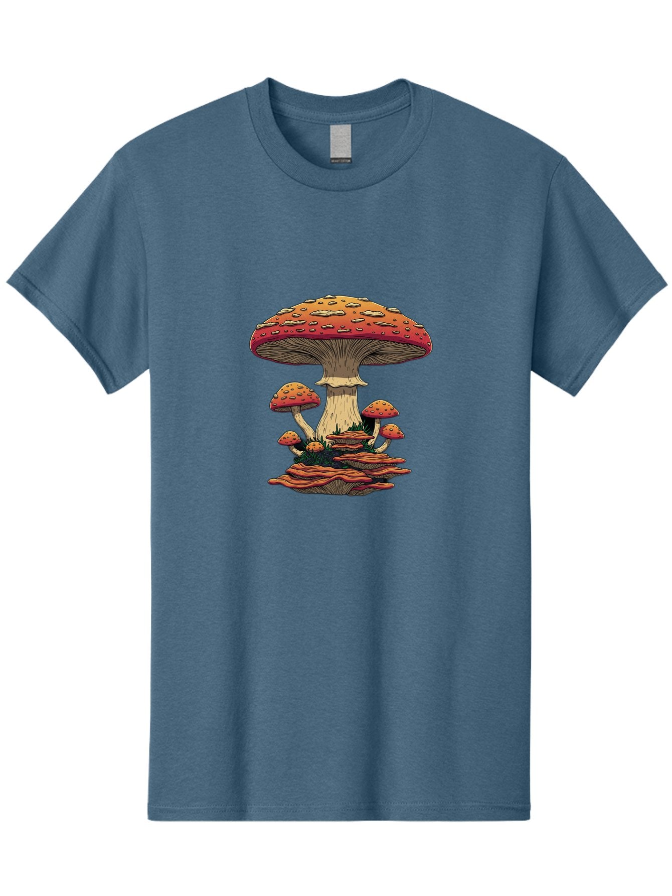 Fly-Agaric-Mushroom Men'S Graphic Tee, 100% Cotton, Comfortable Casual Summer Wear, Machine Washable, Vintage Camera, Old Camera, Antique Camera, Black Camera, Classic Photography, Photography Equipment, Nostalgic Device, Film Camera, Bam426