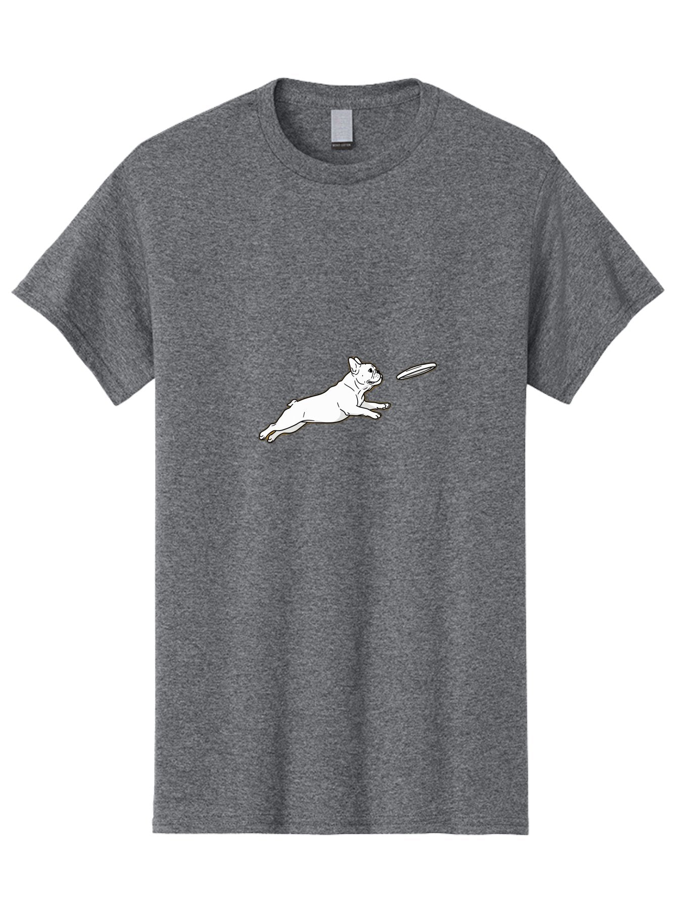French-Bulldog-Catching-Frisbee Men'S Graphic Tee, 100% Cotton, Comfortable Casual Summer Wear, Machine Washable, Vintage Camera, Old Camera, Antique Camera, Black Camera, Classic Photography, Photography Equipment, Nostalgic Device, Bam435 5