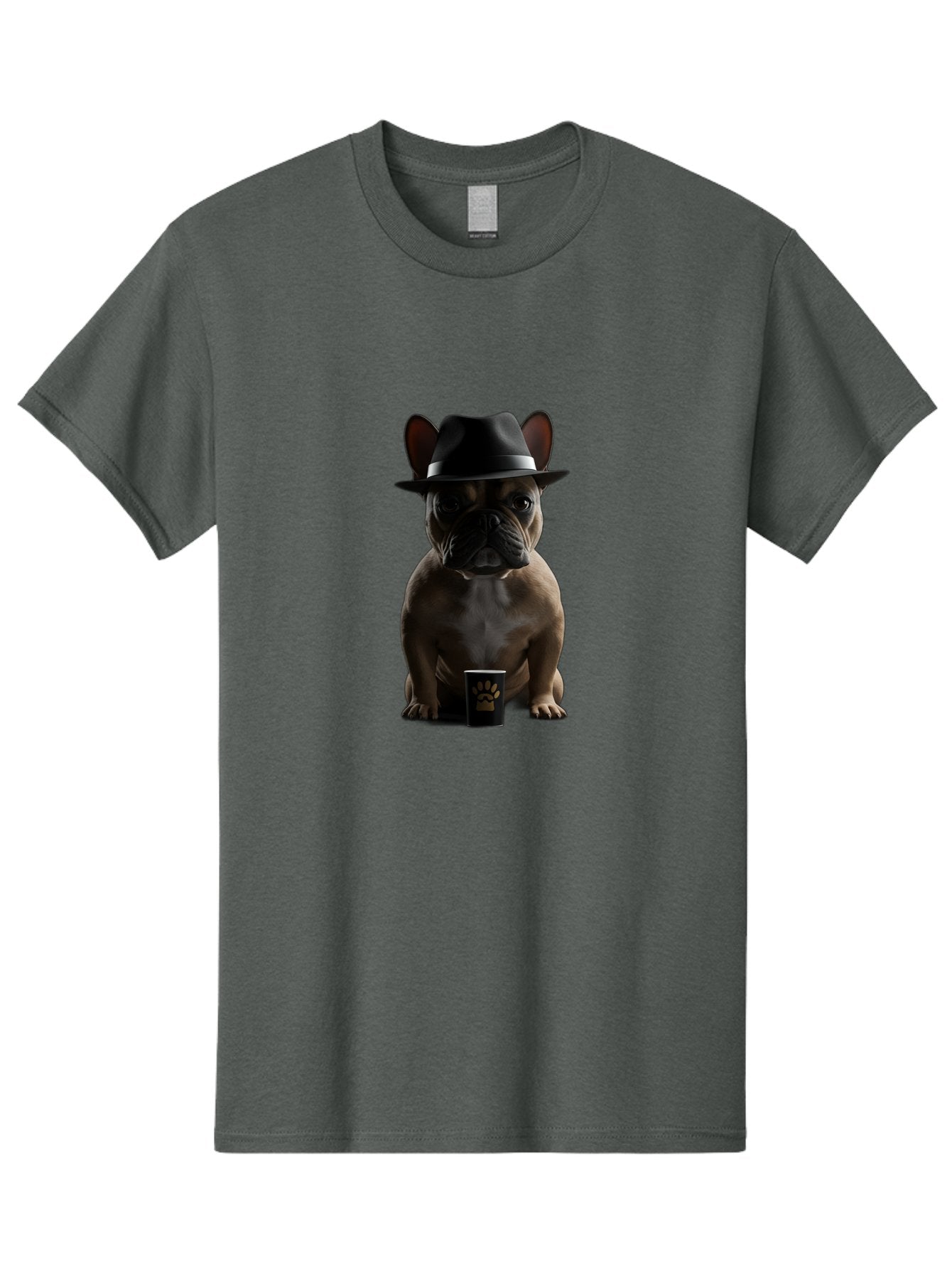 French-Bulldog-With-Fedora-Hat Men'S Graphic Tee, 100% Cotton, Comfortable Casual Summer Wear, Machine Washable, Vintage Camera, Old Camera, Antique Camera, Black Camera, Classic Photography, Photography Equipment, Nostalgic Device, Bam436 14