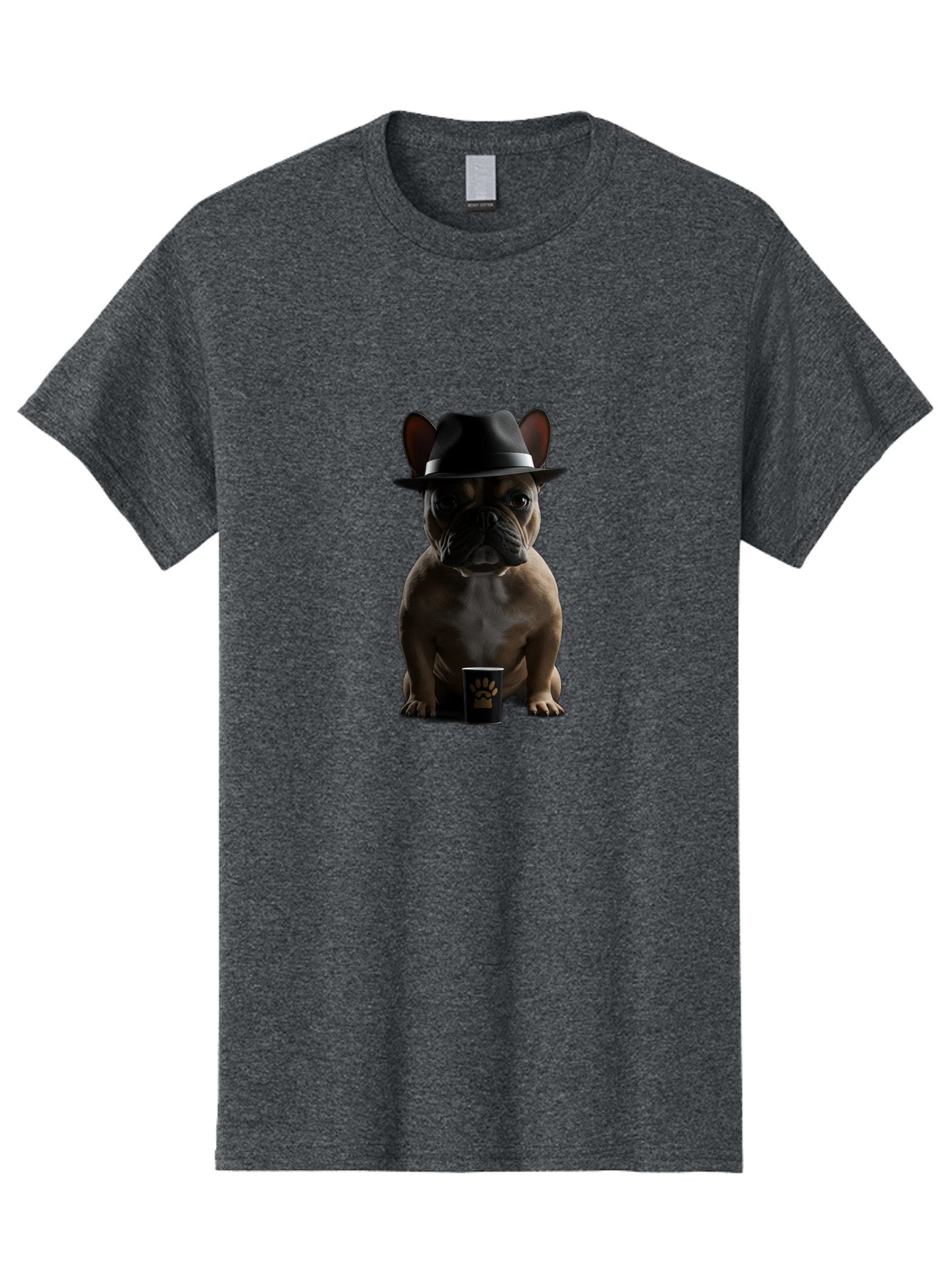 French-Bulldog-With-Fedora-Hat Men'S Graphic Tee, 100% Cotton, Comfortable Casual Summer Wear, Machine Washable, Vintage Camera, Old Camera, Antique Camera, Black Camera, Classic Photography, Photography Equipment, Nostalgic Device, Bam436 11