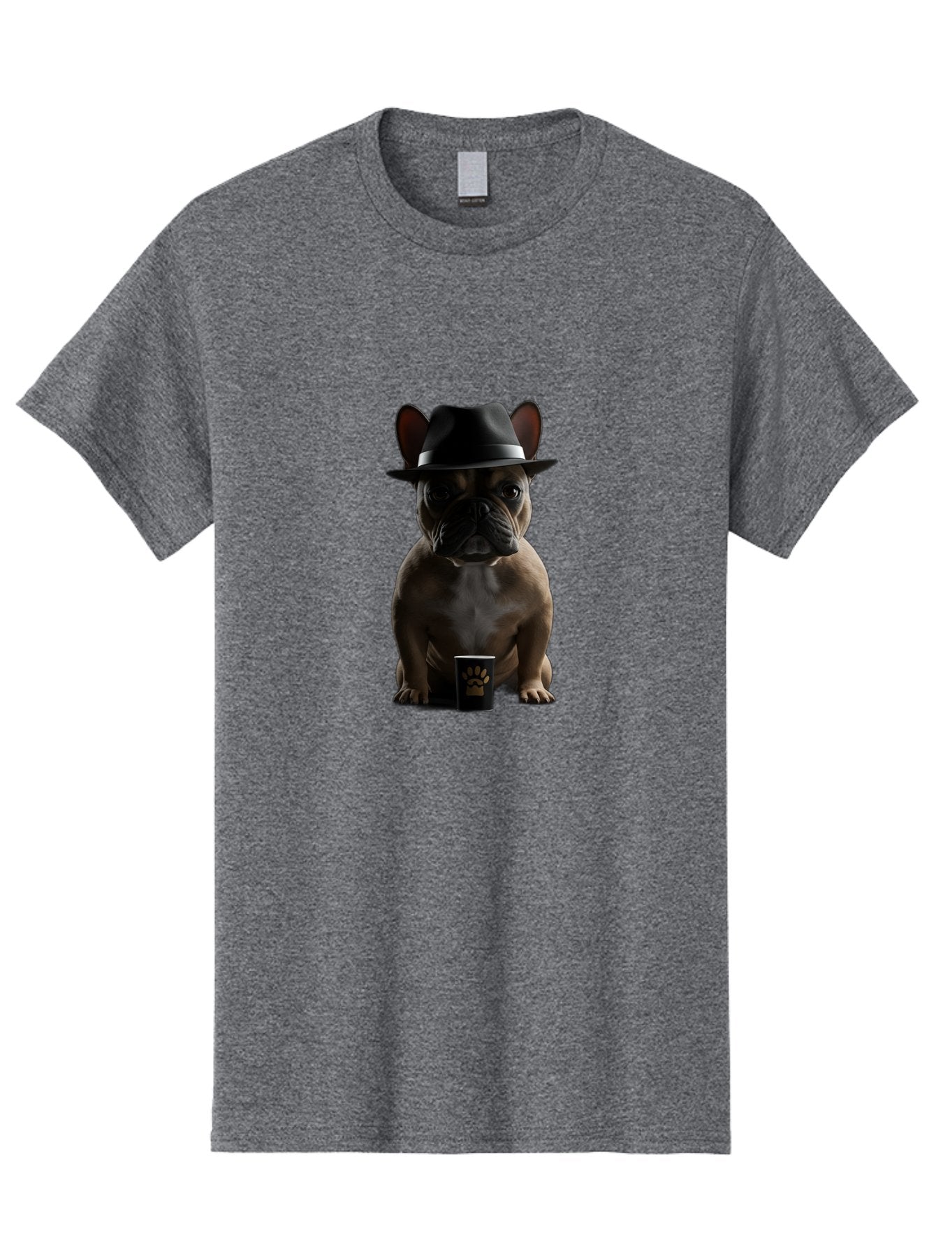 French-Bulldog-With-Fedora-Hat Men'S Graphic Tee, 100% Cotton, Comfortable Casual Summer Wear, Machine Washable, Vintage Camera, Old Camera, Antique Camera, Black Camera, Classic Photography, Photography Equipment, Nostalgic Device, Bam436 10