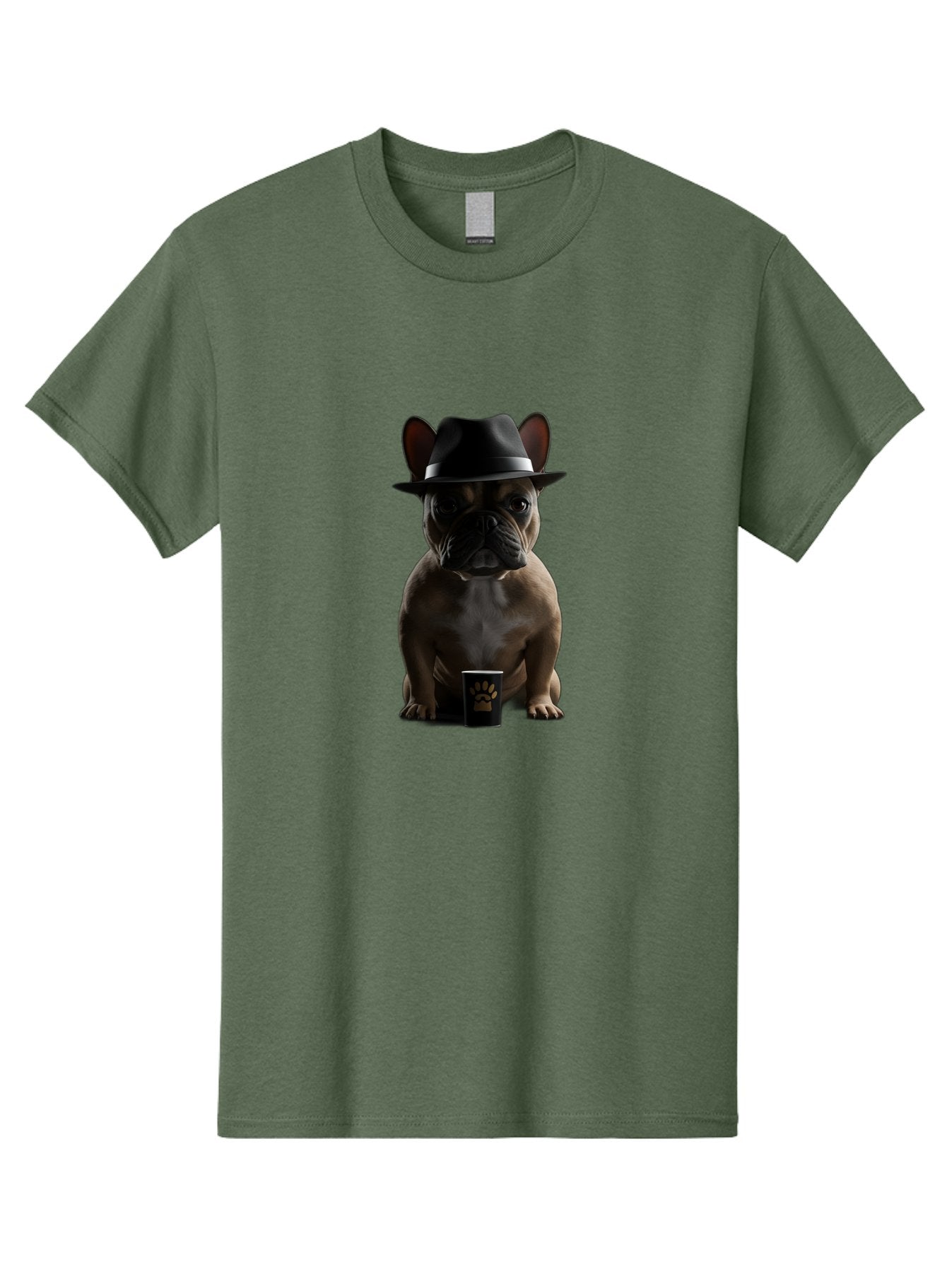 French-Bulldog-With-Fedora-Hat Men'S Graphic Tee, 100% Cotton, Comfortable Casual Summer Wear, Machine Washable, Vintage Camera, Old Camera, Antique Camera, Black Camera, Classic Photography, Photography Equipment, Nostalgic Device, Bam436 5