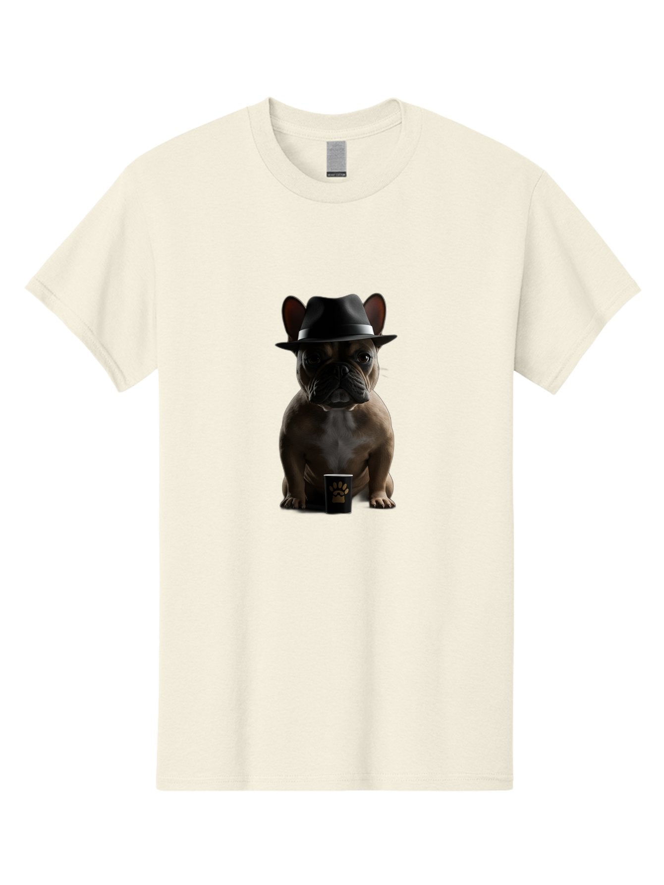 French-Bulldog-With-Fedora-Hat Men'S Graphic Tee, 100% Cotton, Comfortable Casual Summer Wear, Machine Washable, Vintage Camera, Old Camera, Antique Camera, Black Camera, Classic Photography, Photography Equipment, Nostalgic Device, Bam436 8